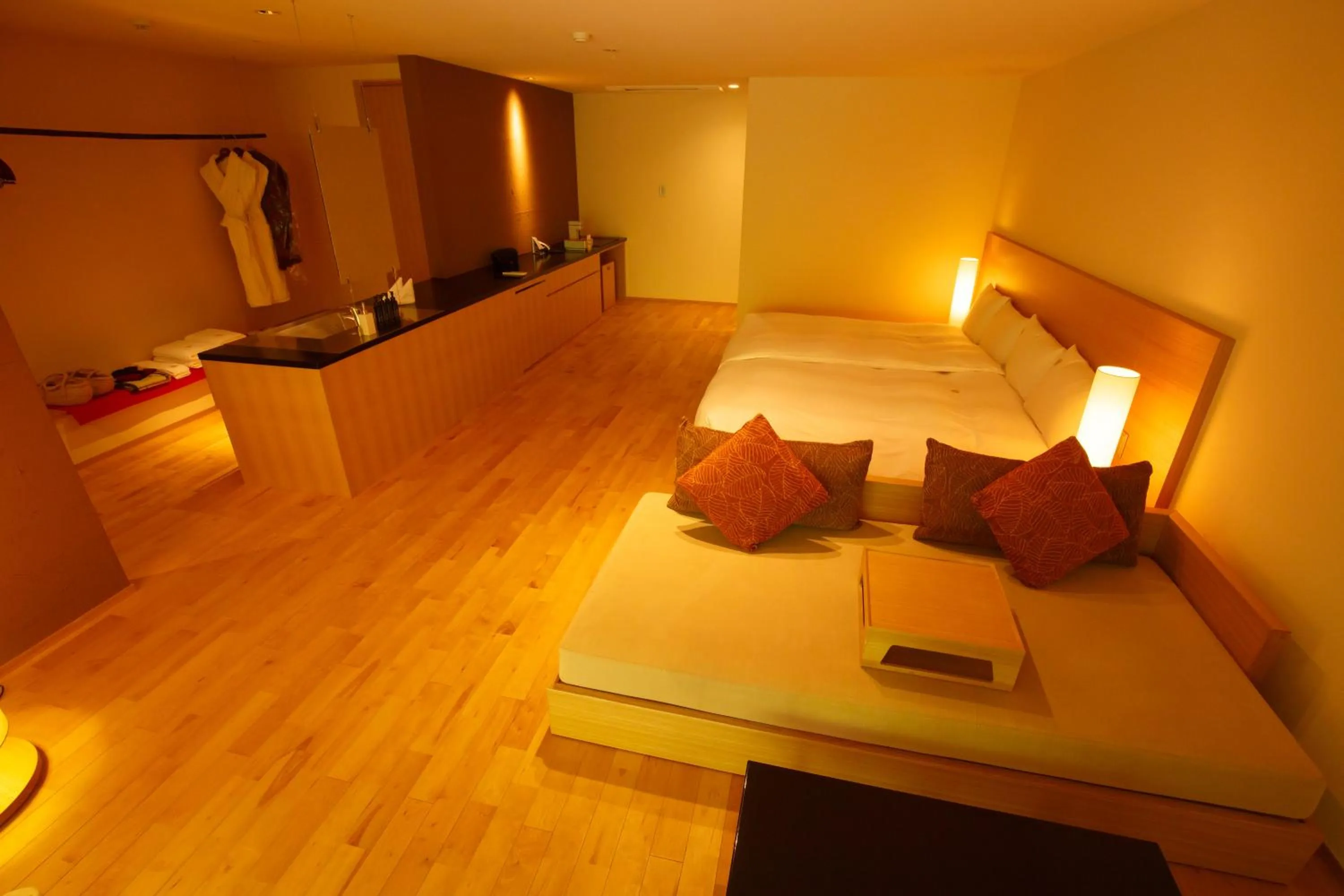 Photo of the whole room, Bed in Kinnotake Tonosawa (Adult Only)