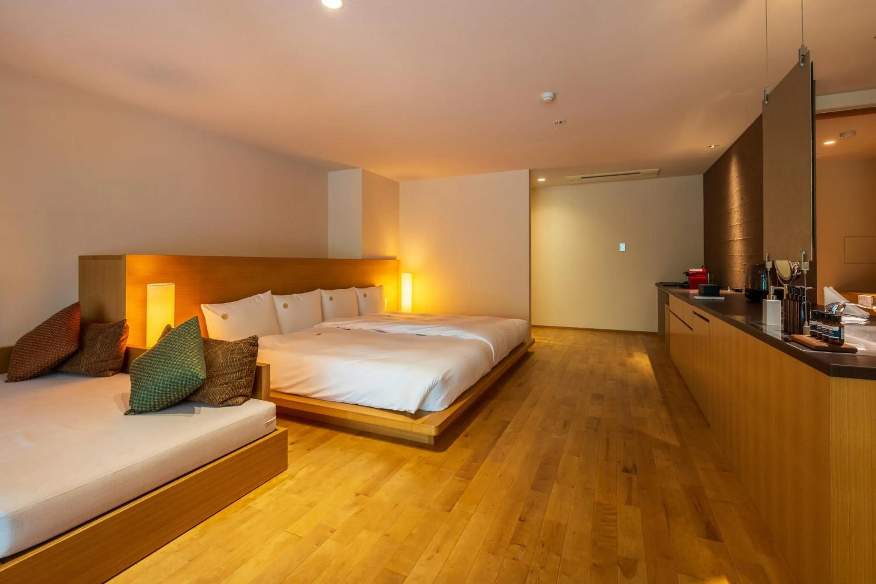 Living room, Bed in Kinnotake Tonosawa (Adult Only)