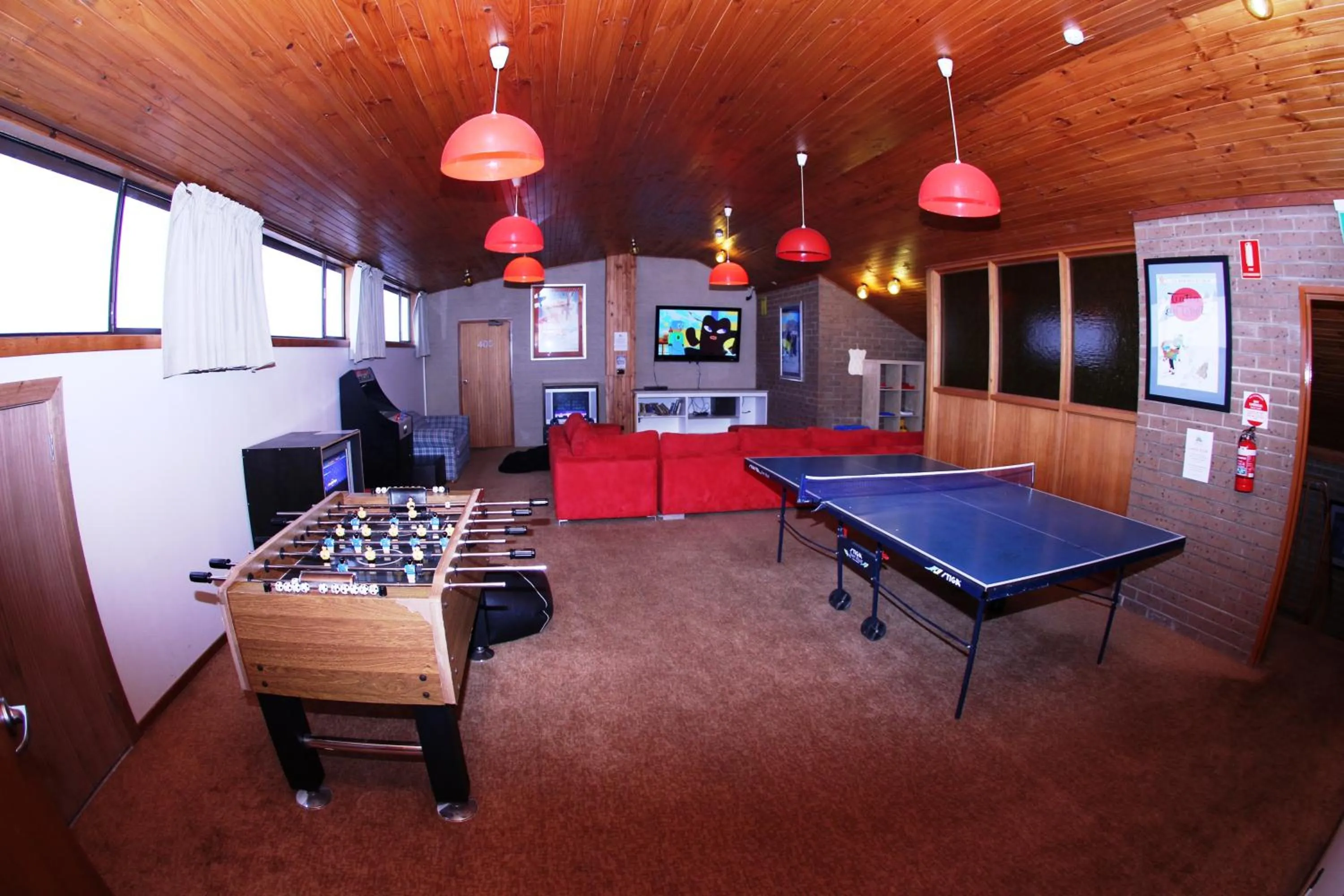 Communal lounge/ TV room in Alpine Retreat Mt Buller