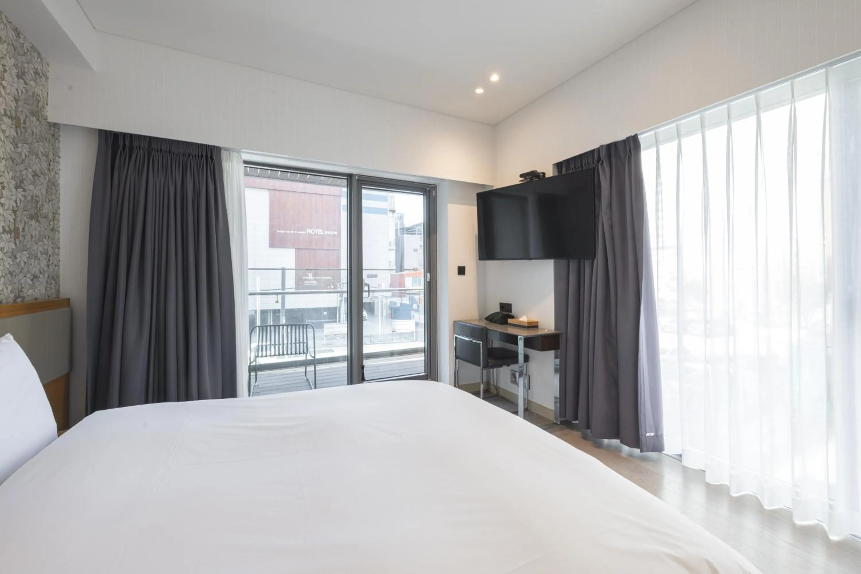 Bed in Brown Dot Hotel Haeundae