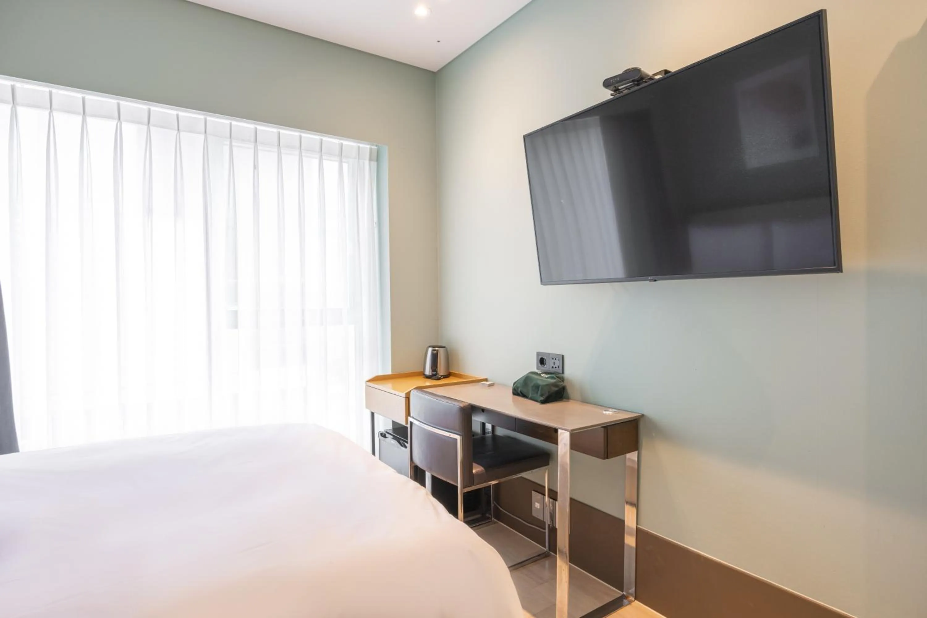 Bed in Brown Dot Hotel Haeundae