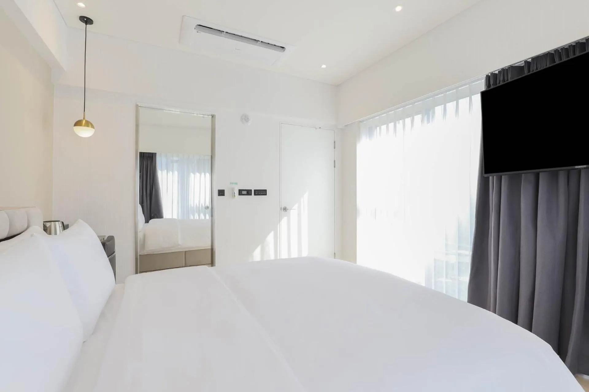 Bed in Brown Dot Hotel Haeundae