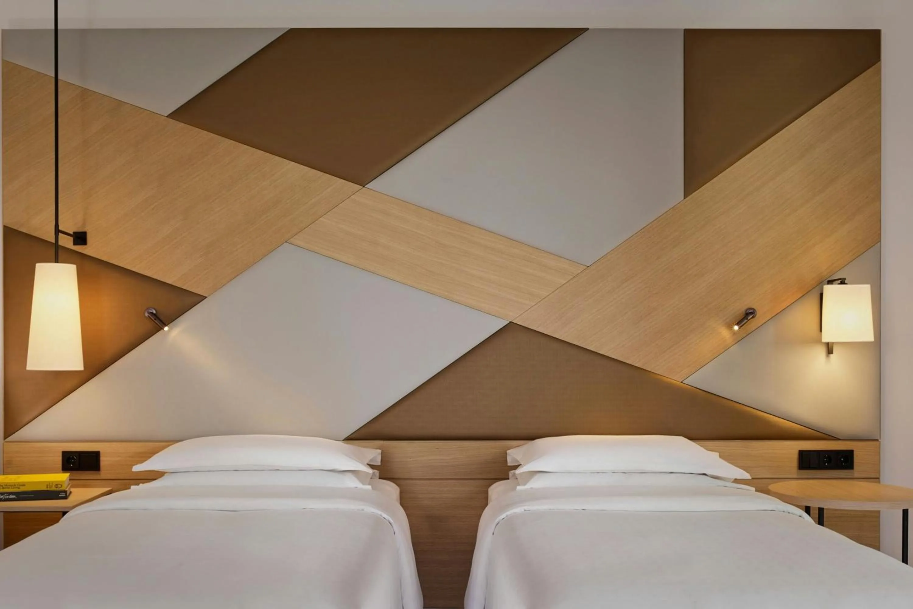 Photo of the whole room, Bed in Sheraton Amsterdam Airport Hotel and Conference Center