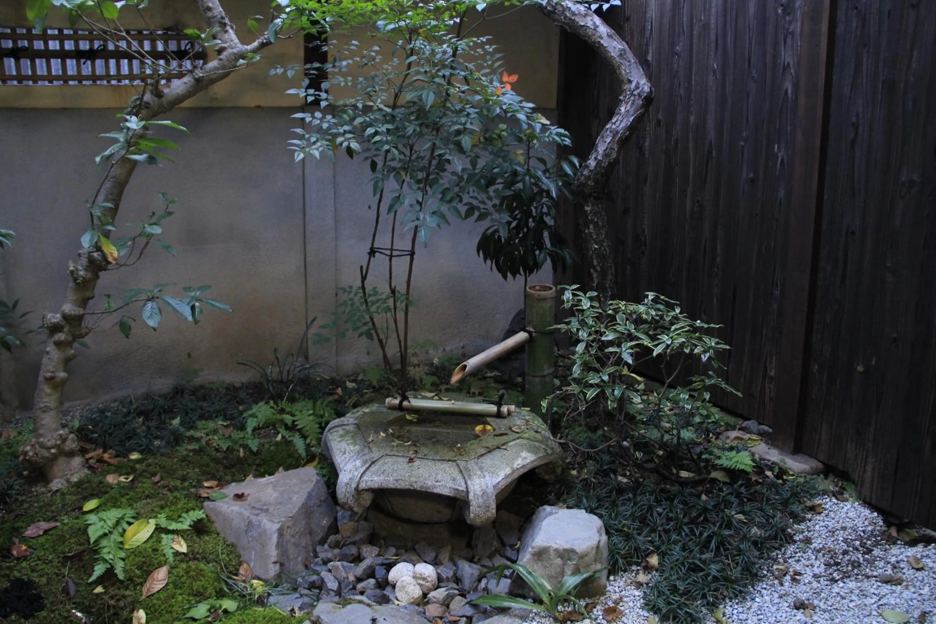 Decorative detail in Demizu Machiya Machiya Inn