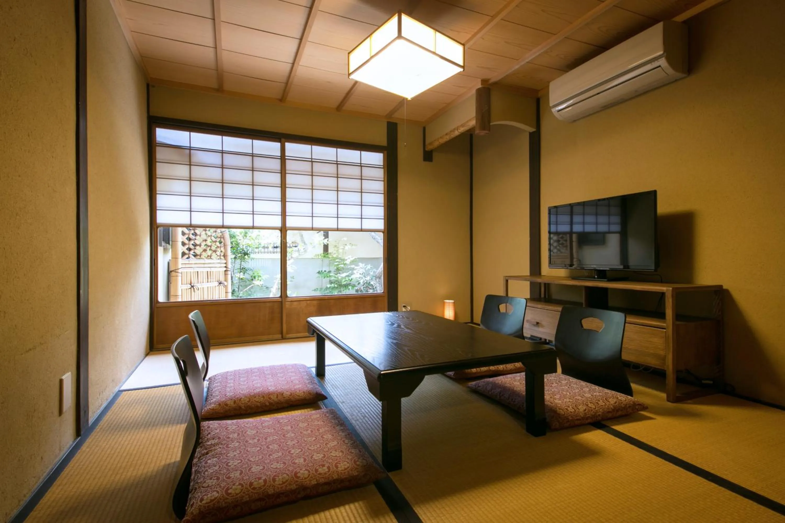 Living room in Demizu Machiya Machiya Inn