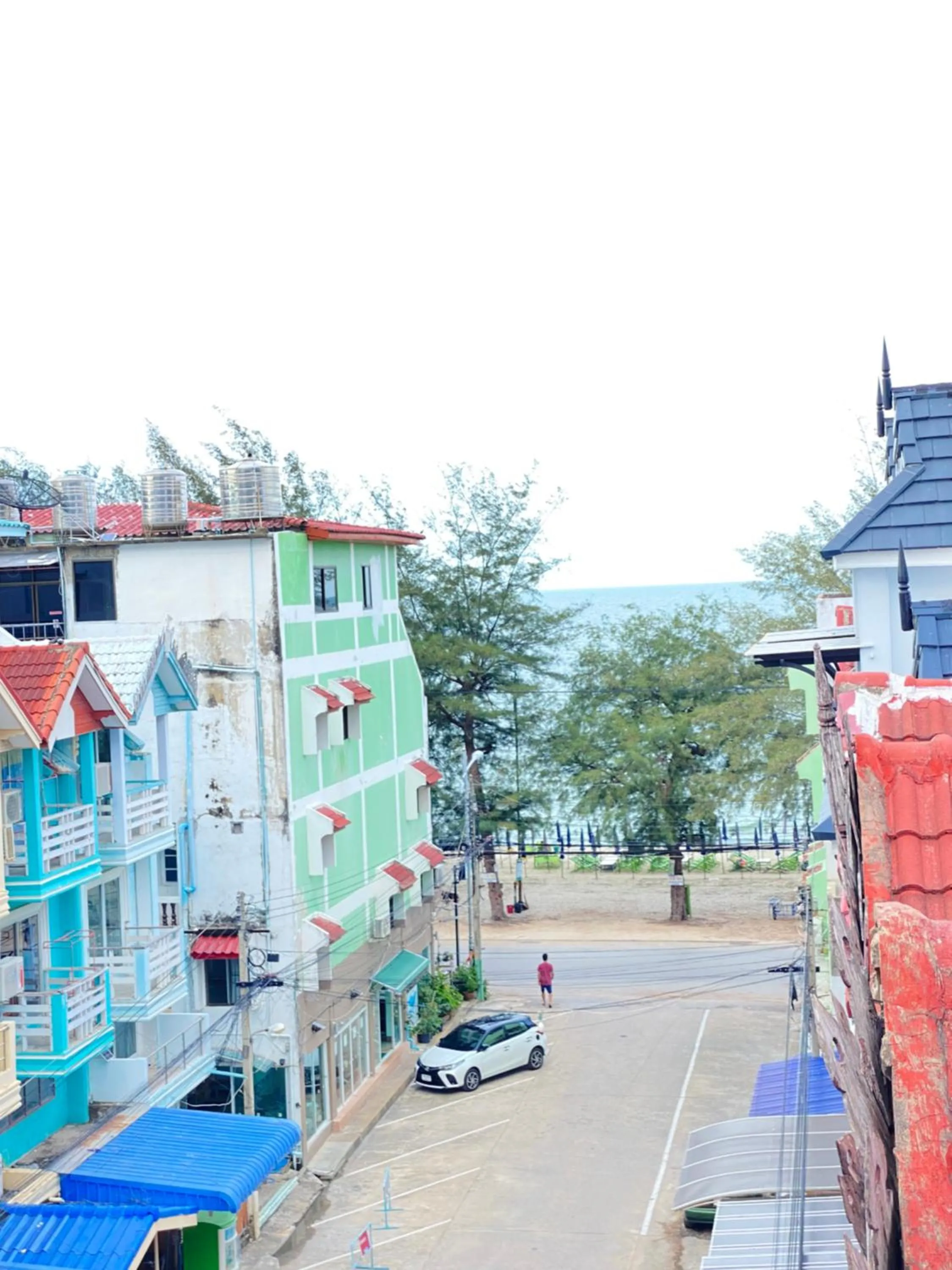 Quiet street view in Dream Boutique Hotel