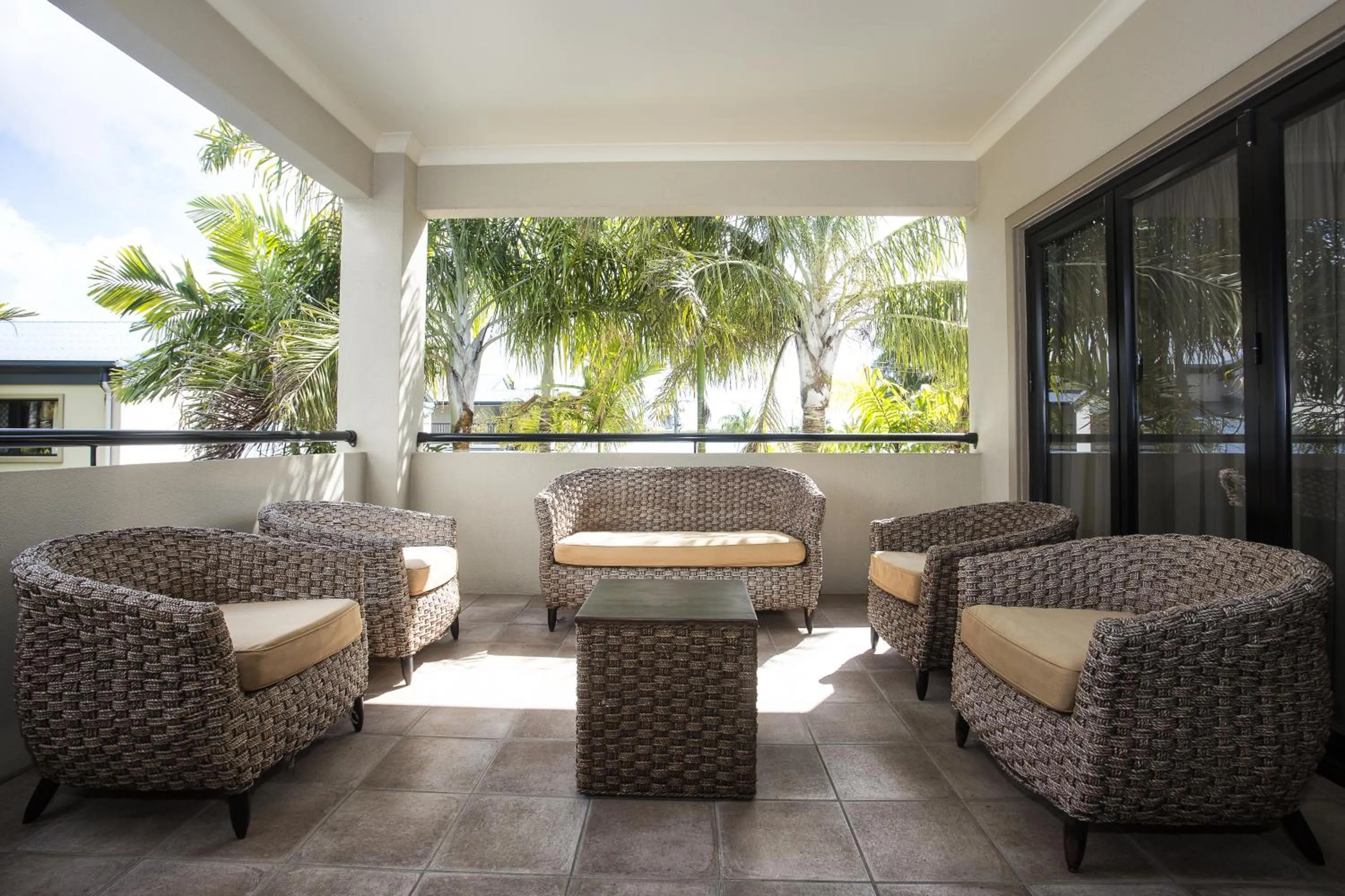 Balcony/Terrace in Coral Cay Resort