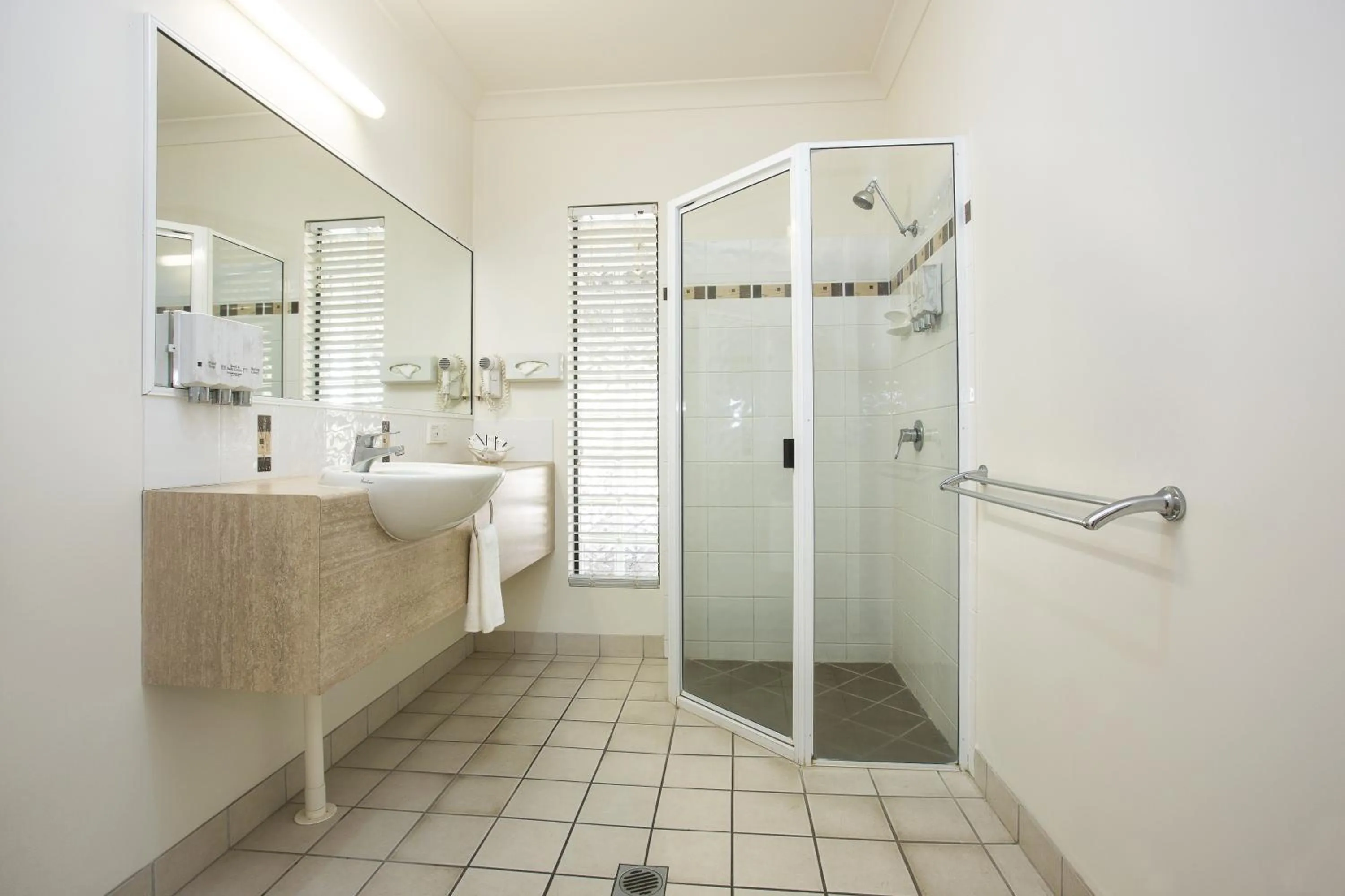 Bathroom in Coral Cay Resort