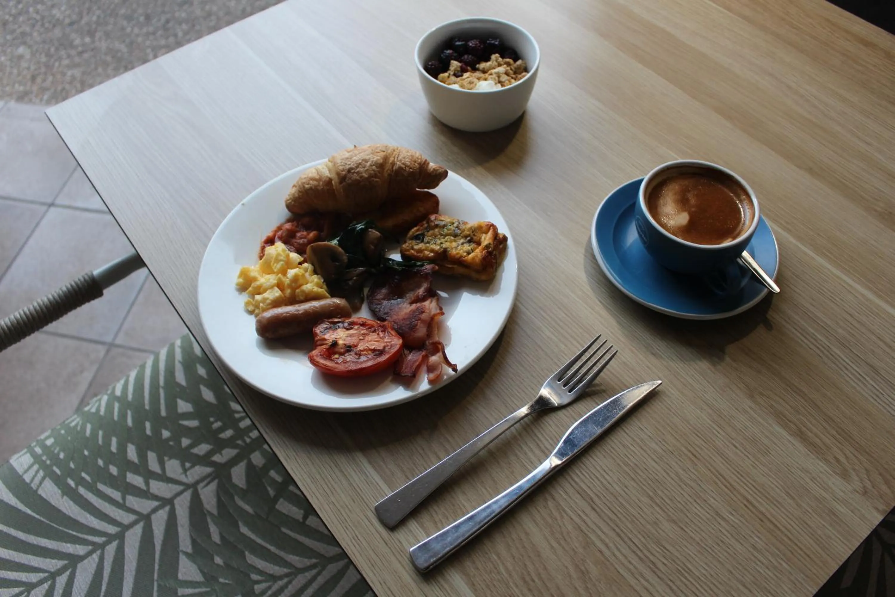 Breakfast in Coral Cay Resort