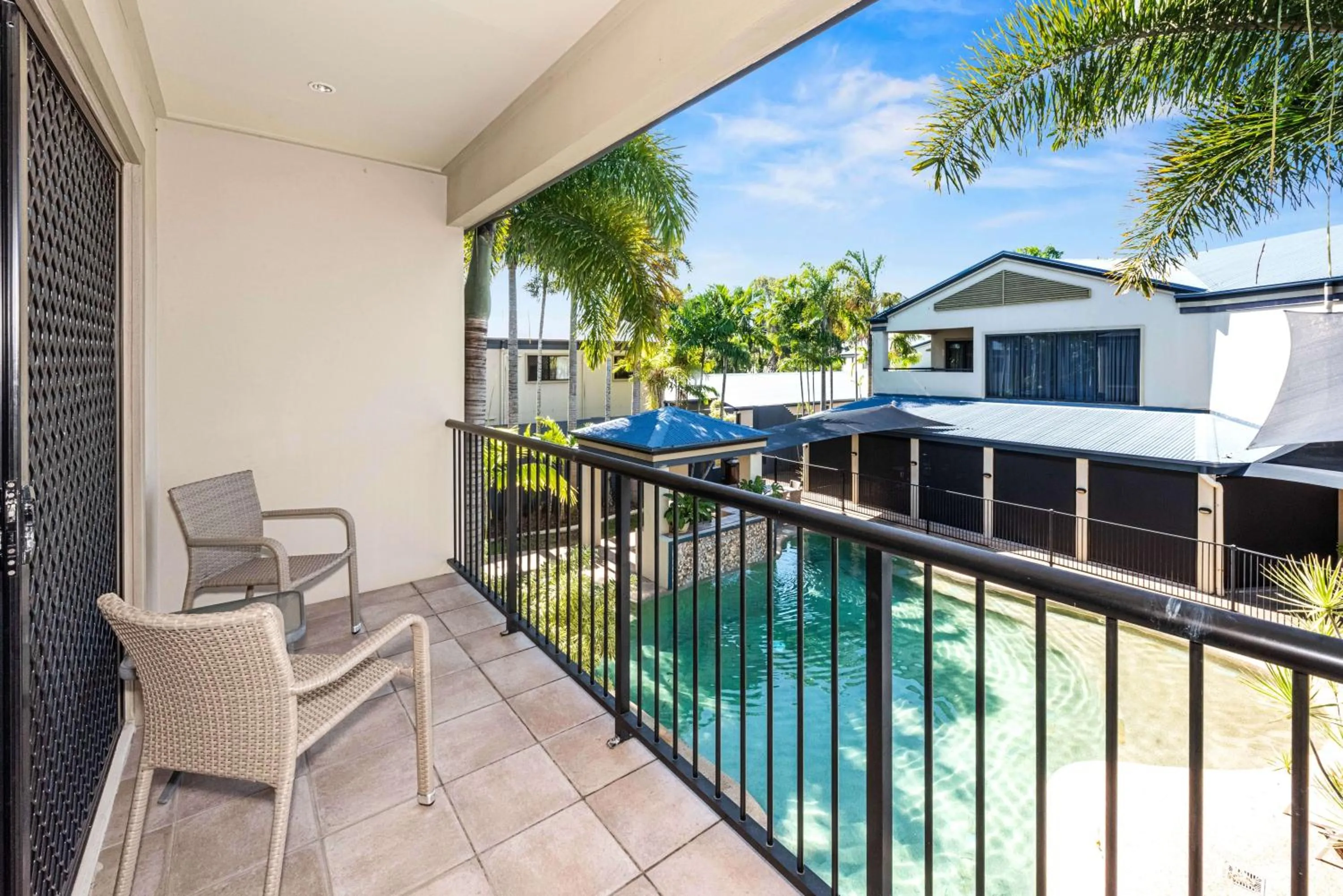 Balcony/Terrace in Coral Cay Resort