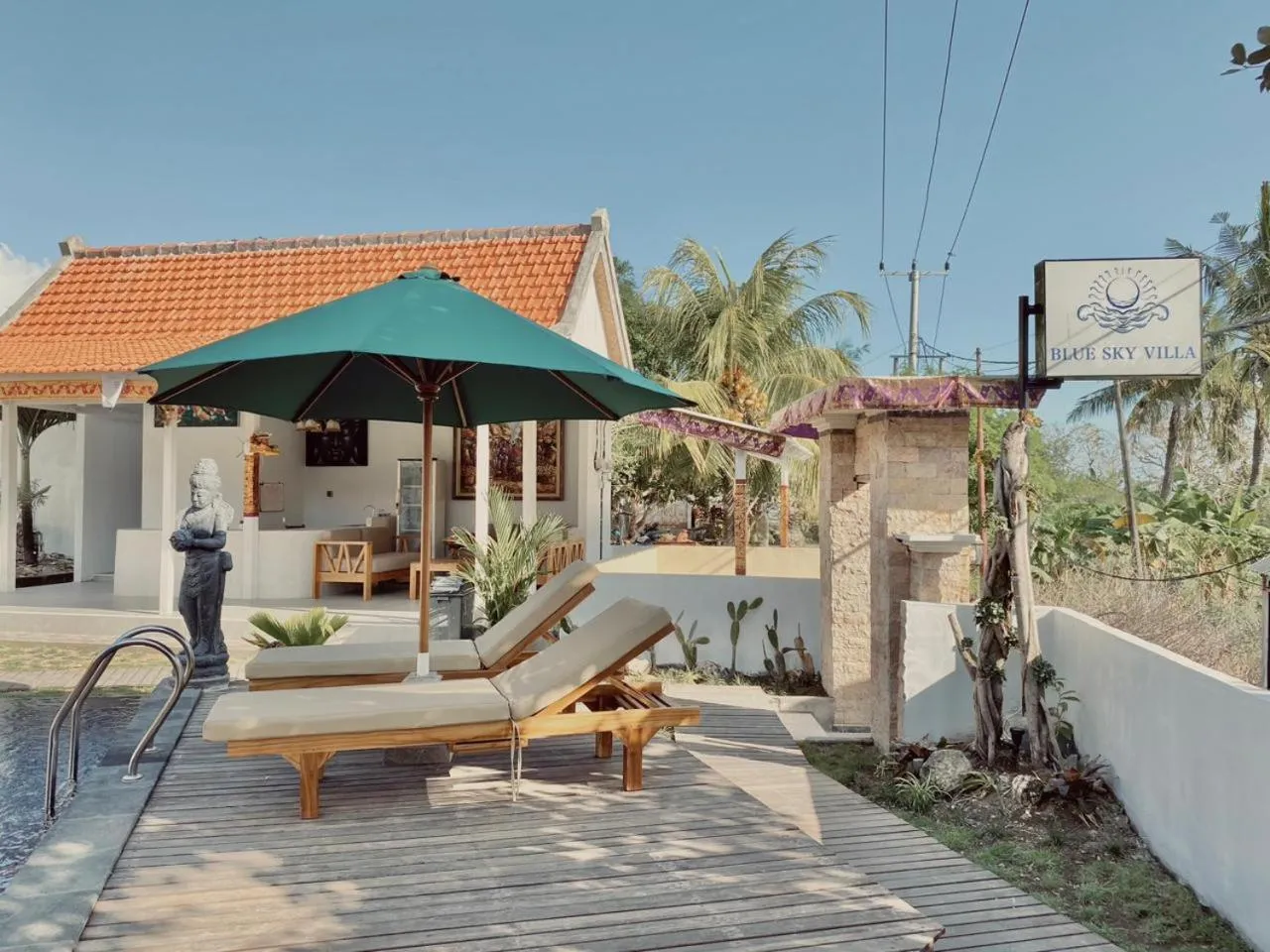 Day in Blue Sky Villa Ceningan