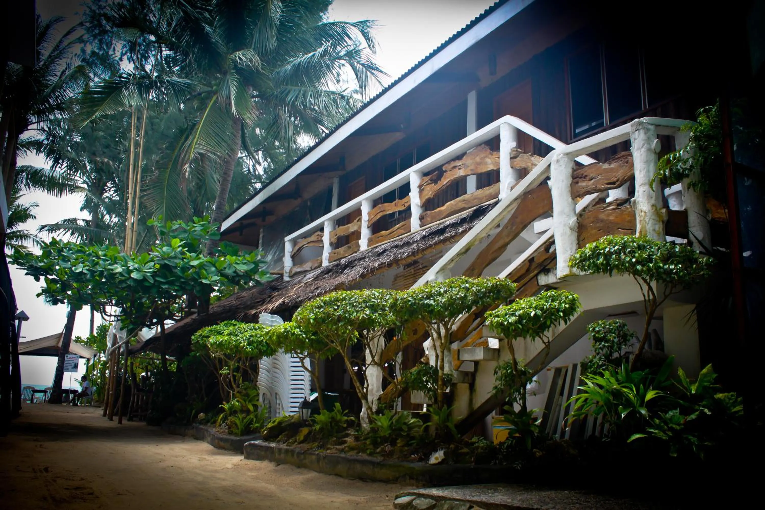 Facade/entrance in Cocoloco Beach Resort