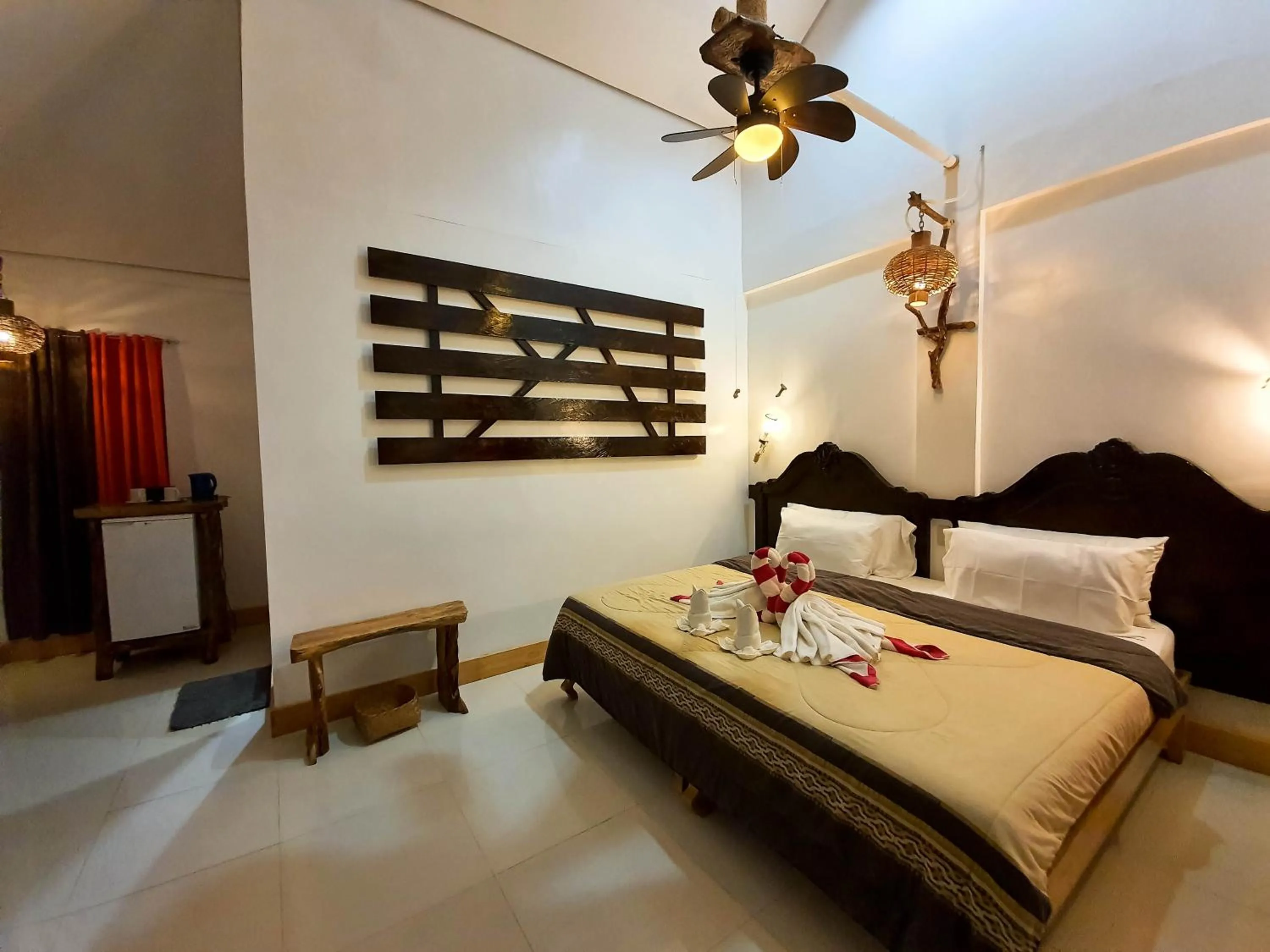 Bed in Cocoloco Beach Resort