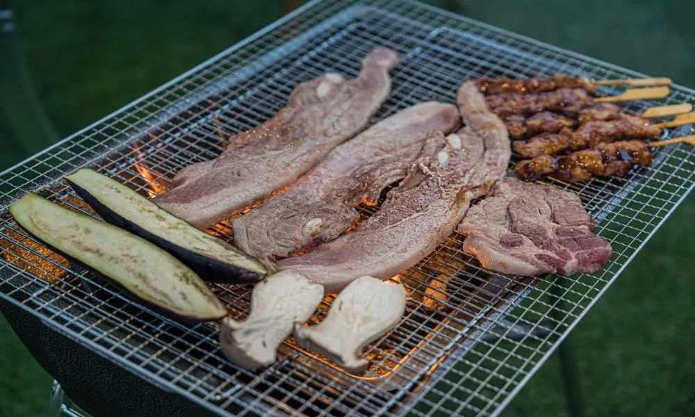 BBQ facilities in Dongdaegu Station Eastern Hotel