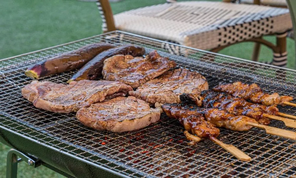 BBQ facilities in Dongdaegu Station Eastern Hotel