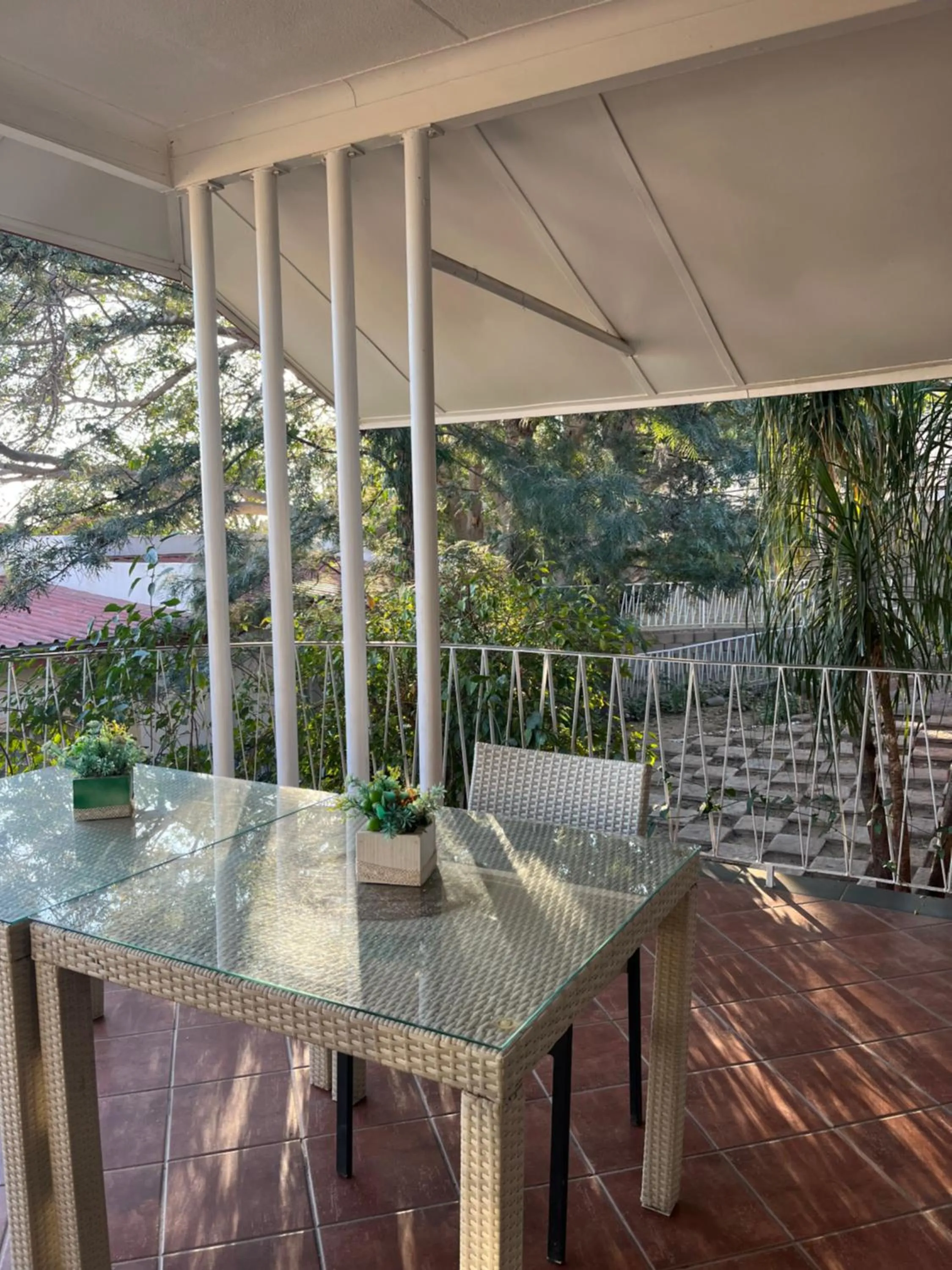 Balcony/Terrace in Hotel Pension Casa Africana