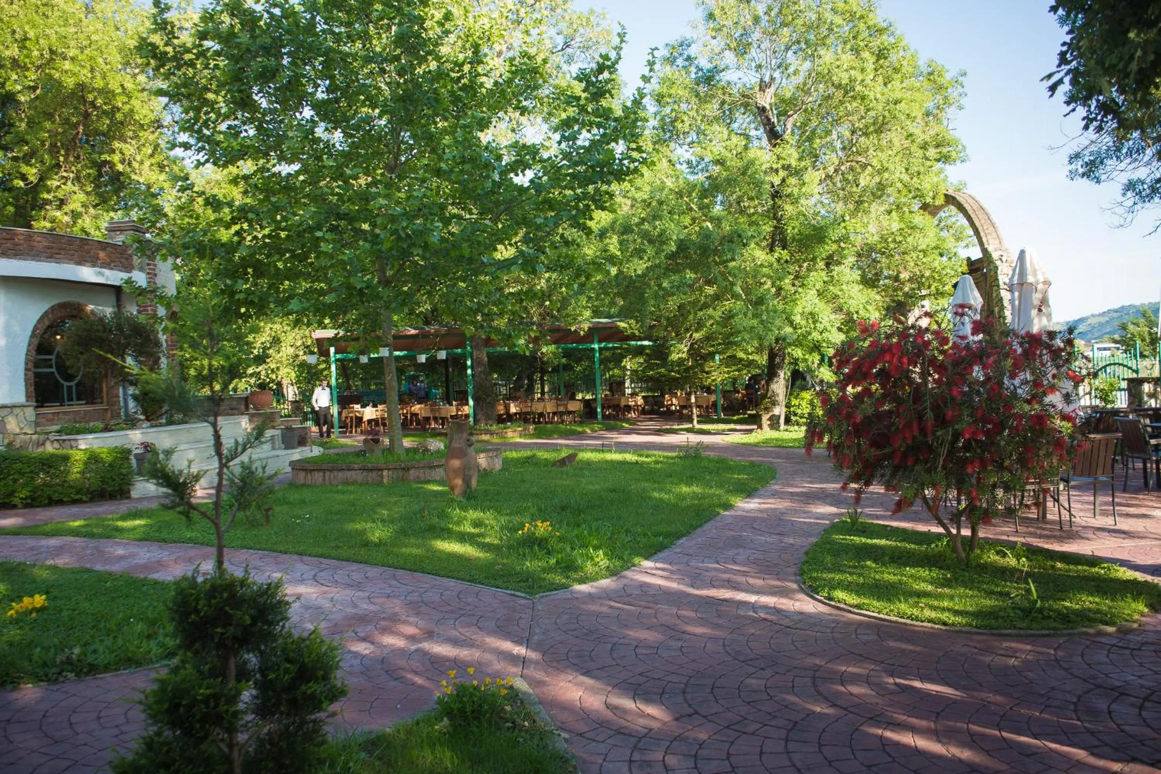 Garden in Hotel Livia