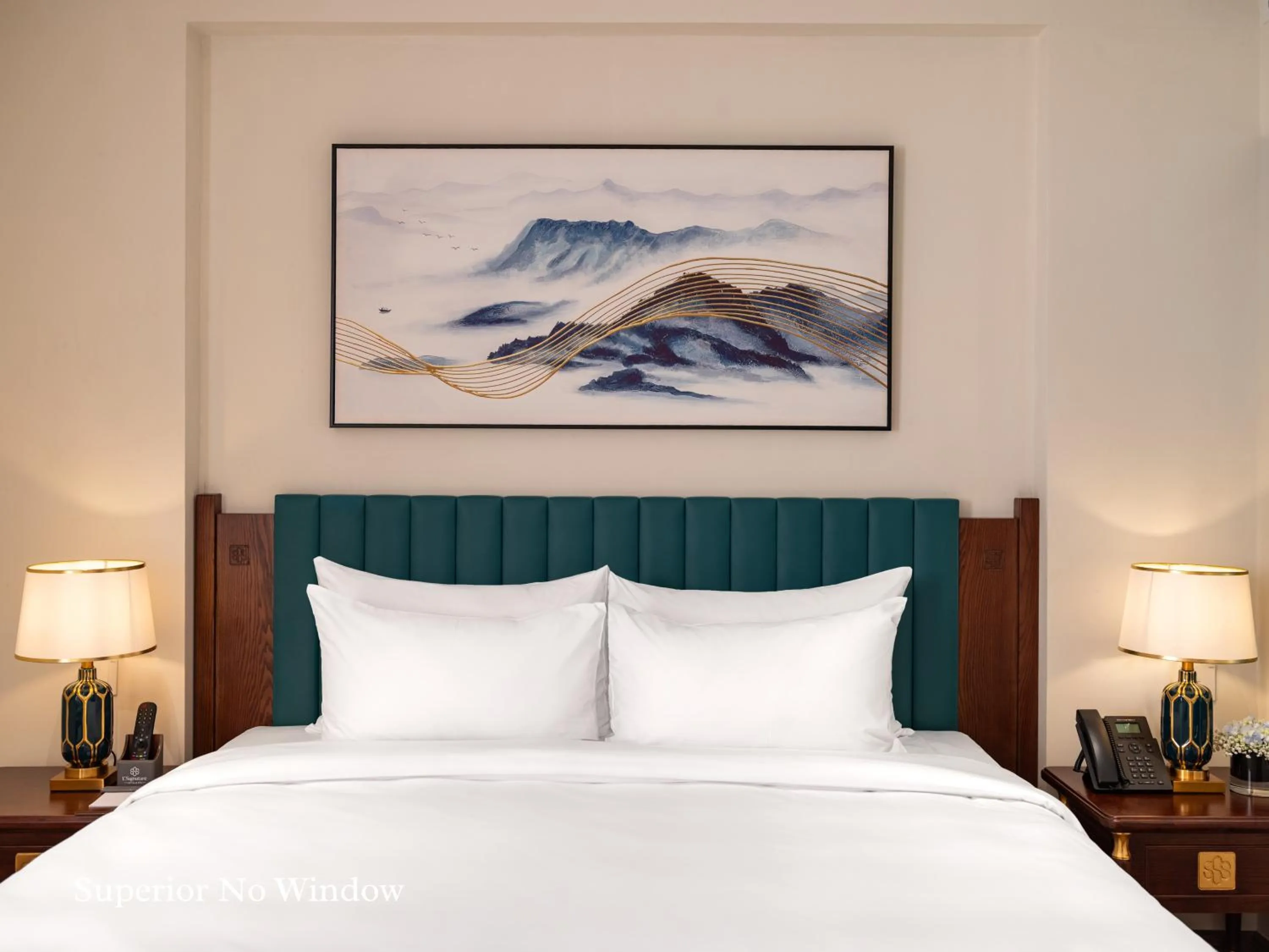 Bed in L'Signature Hotel & Spa