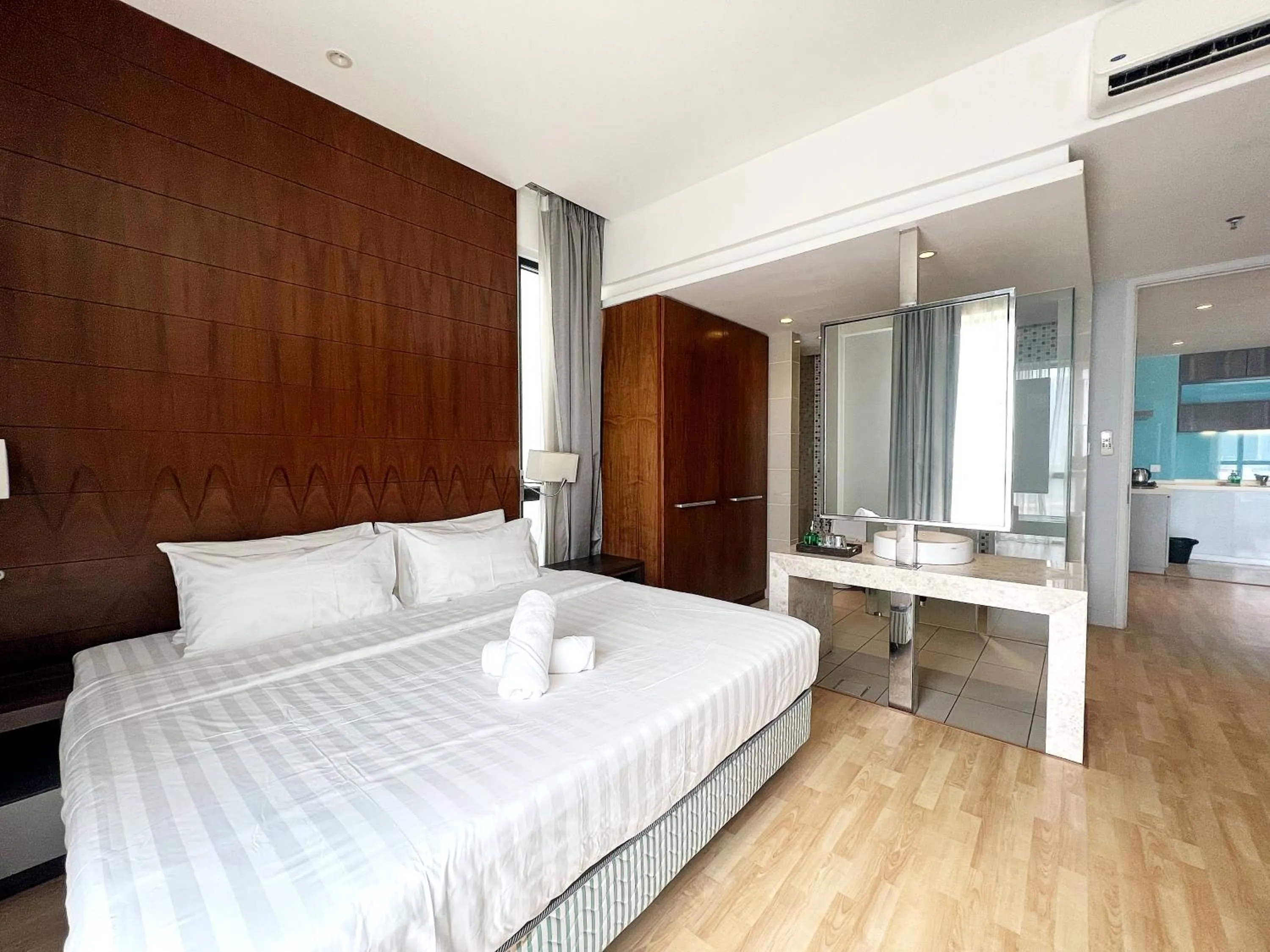 Bed in Infini Suites@ D'Majestic Place Kuala Lumpur
