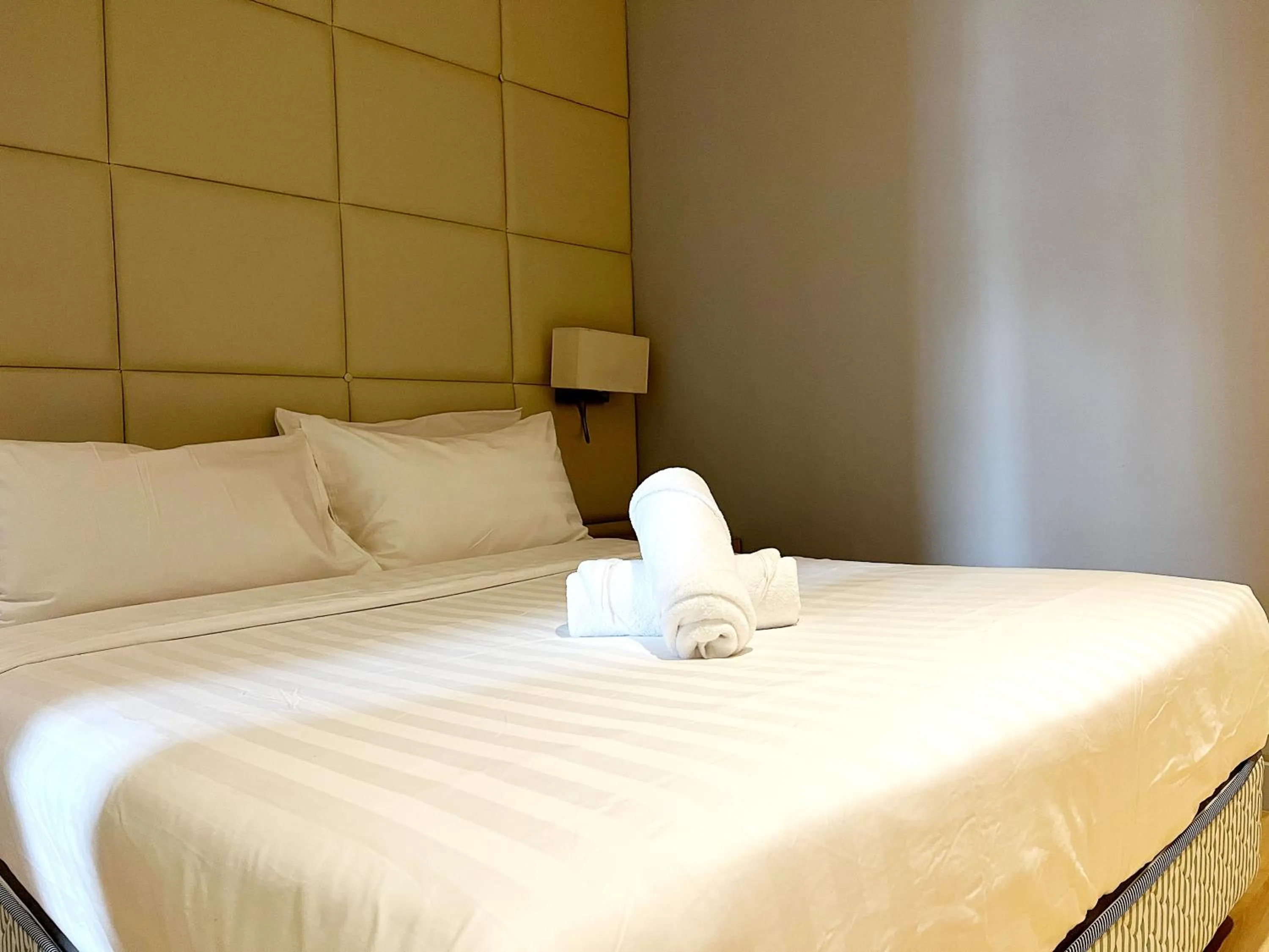 Bed in Infini Suites@ D'Majestic Place Kuala Lumpur