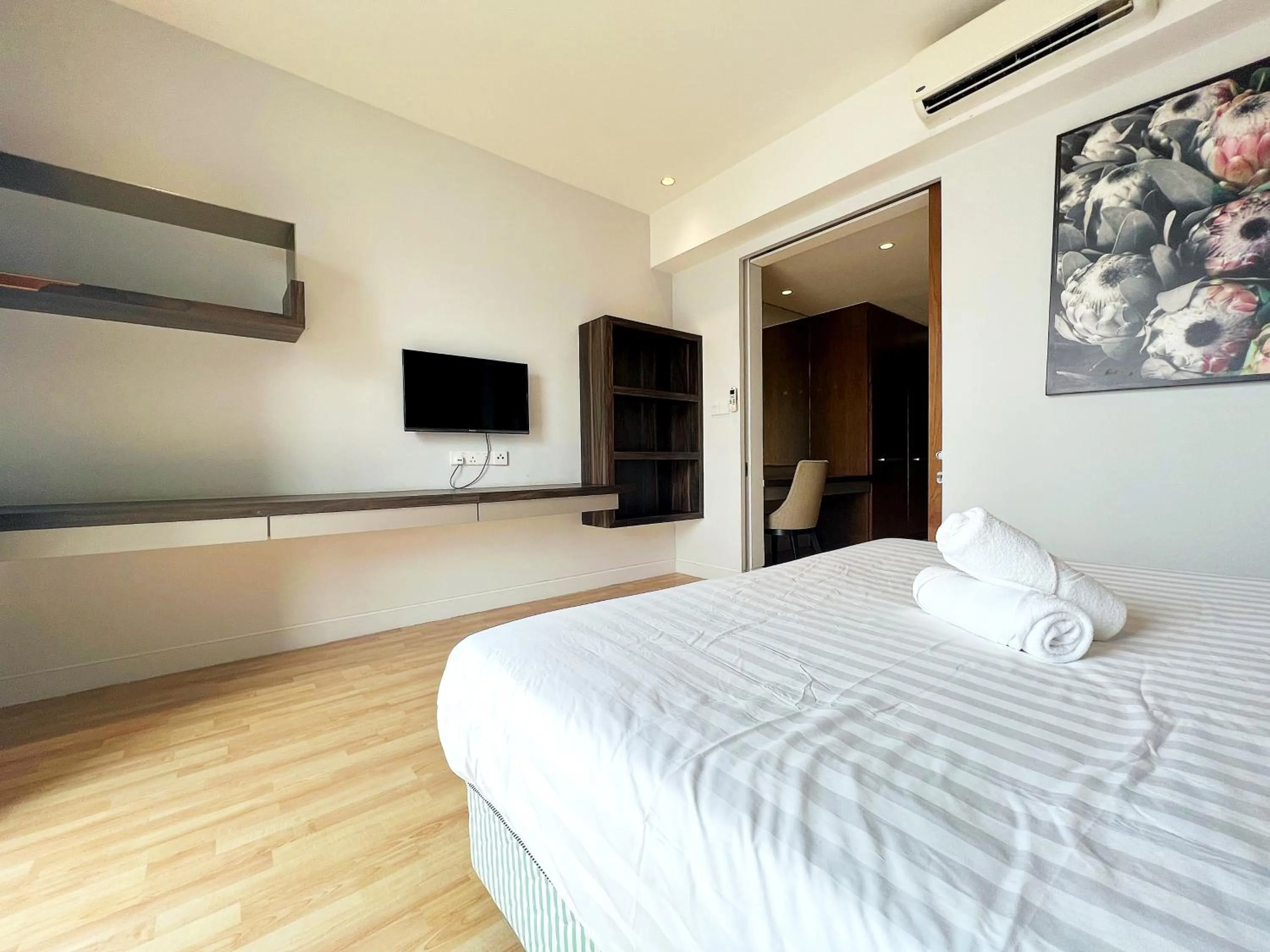 Bed in Infini Suites@ D'Majestic Place Kuala Lumpur