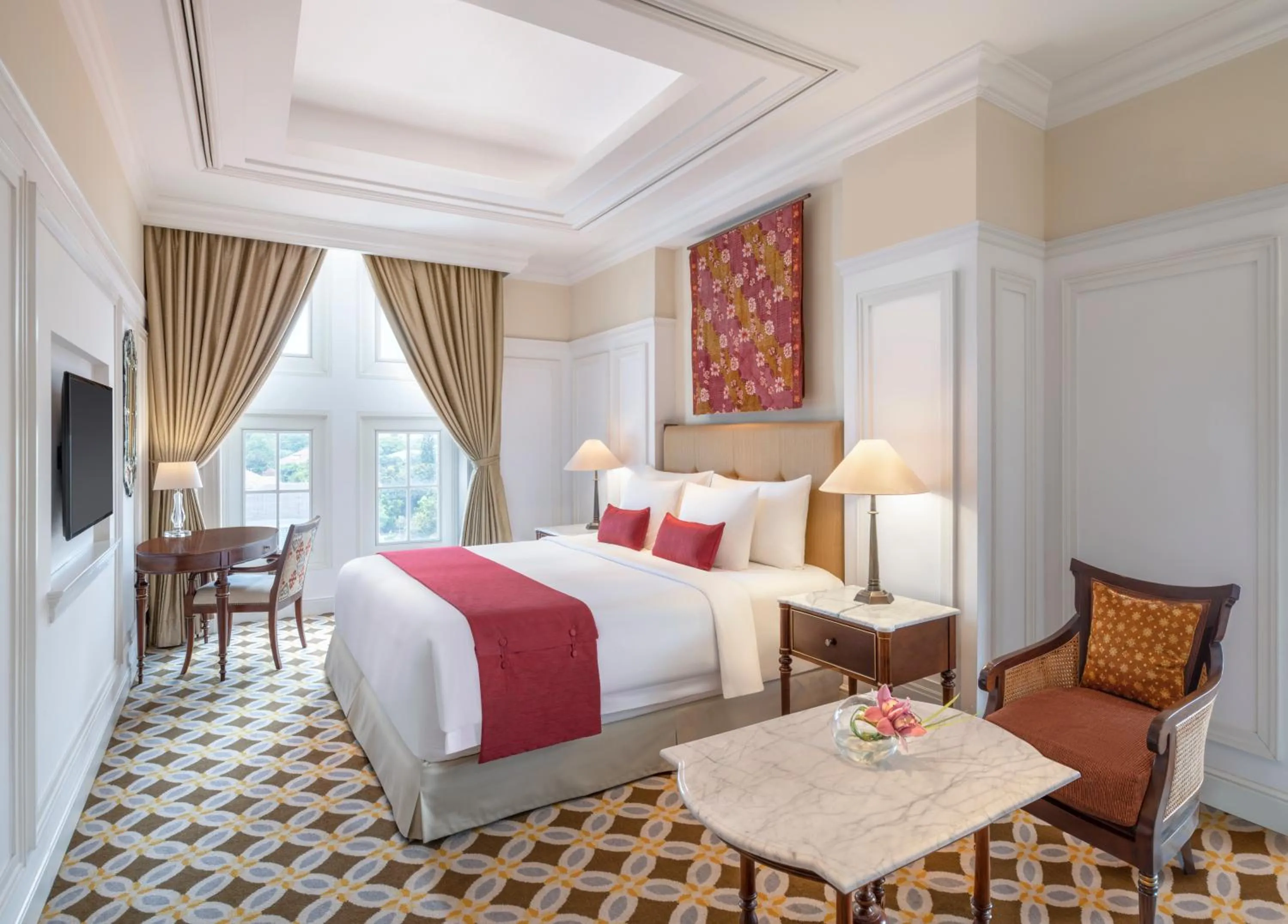 Bedroom, Bed in The Hermitage, A Tribute Portfolio Hotel, Jakarta