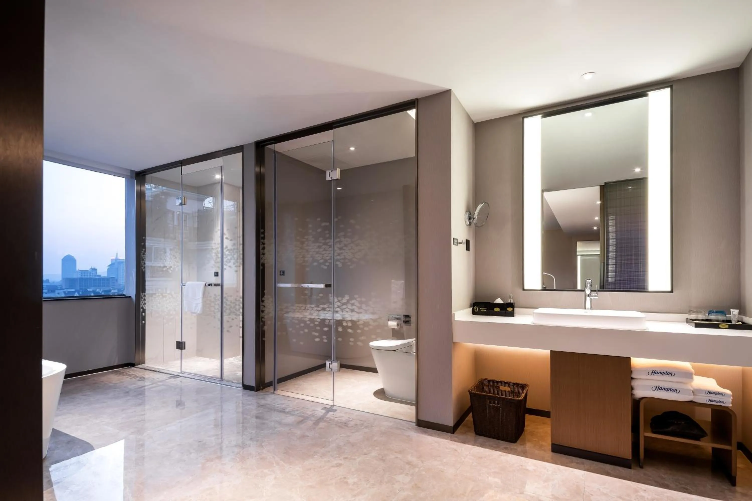 Shower in Hampton by Hilton Hangzhou West Lake