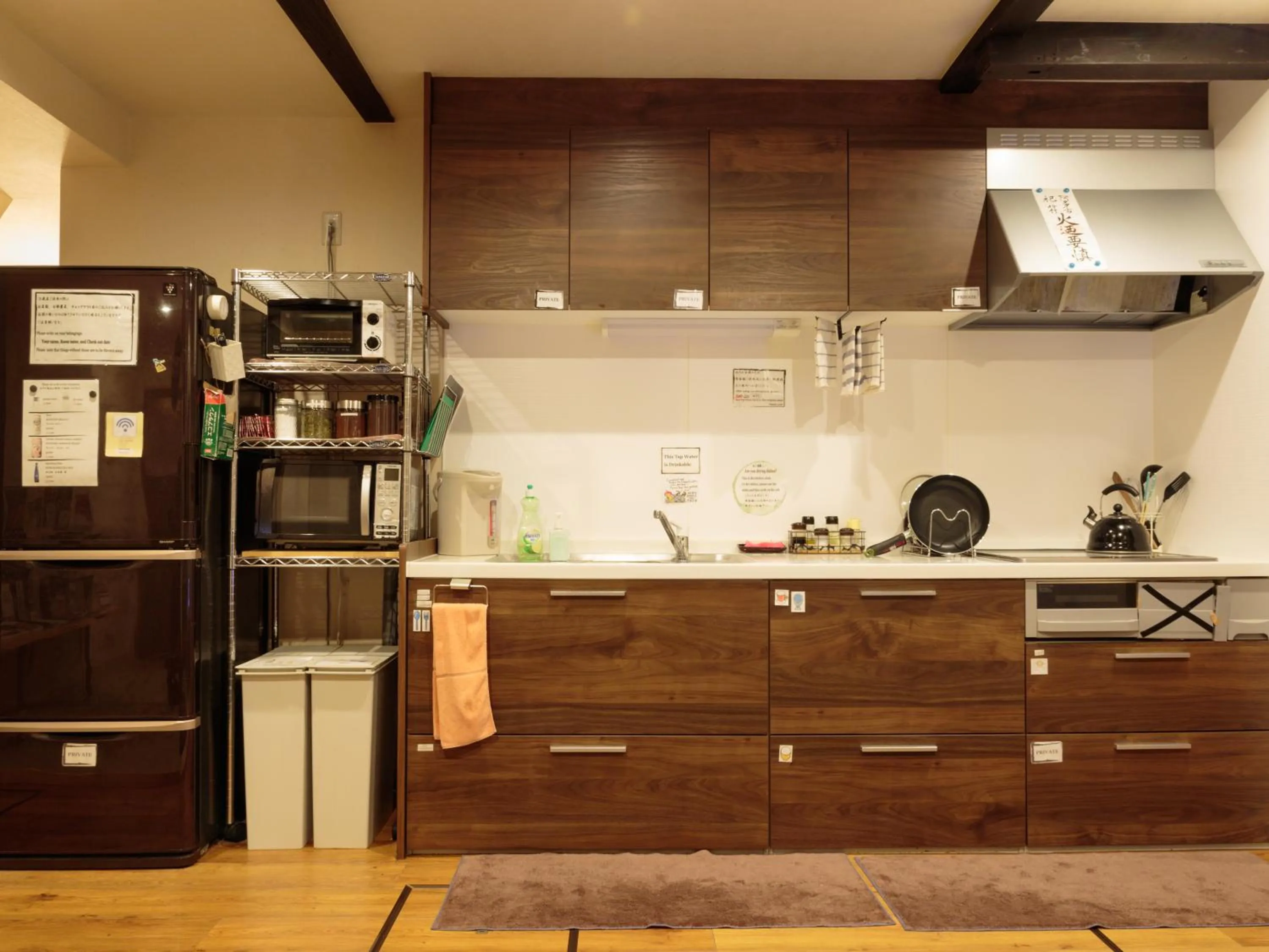 Kitchen or kitchenette in Gion Ryokan Q-beh