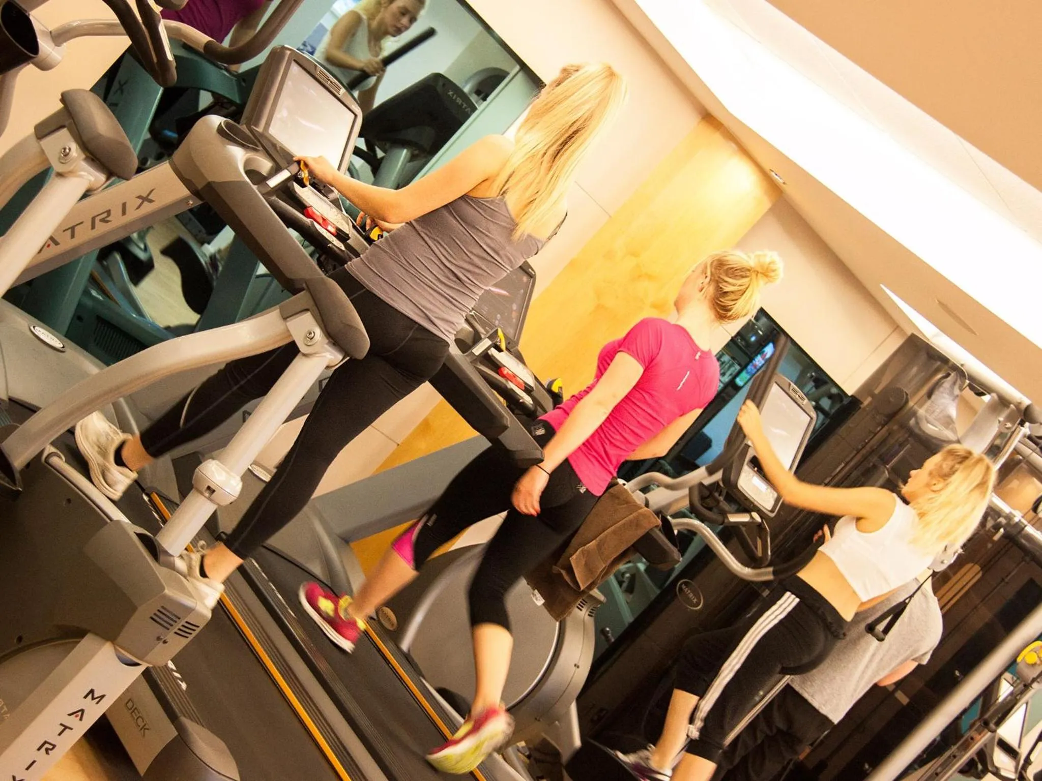 Fitness centre/facilities in Haven Hotel