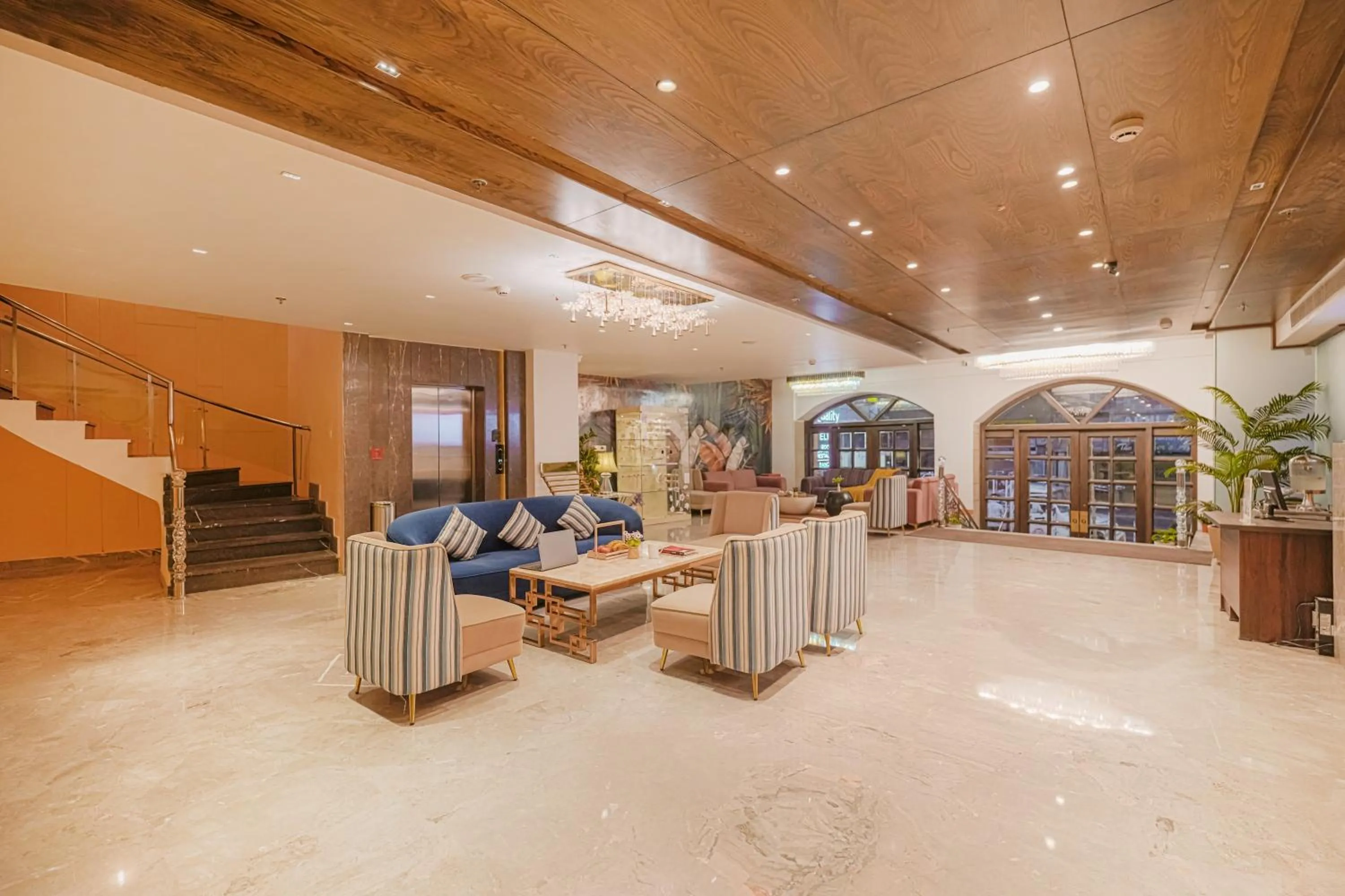 Lobby or reception in Quality Inn Elite Levelup Boutique