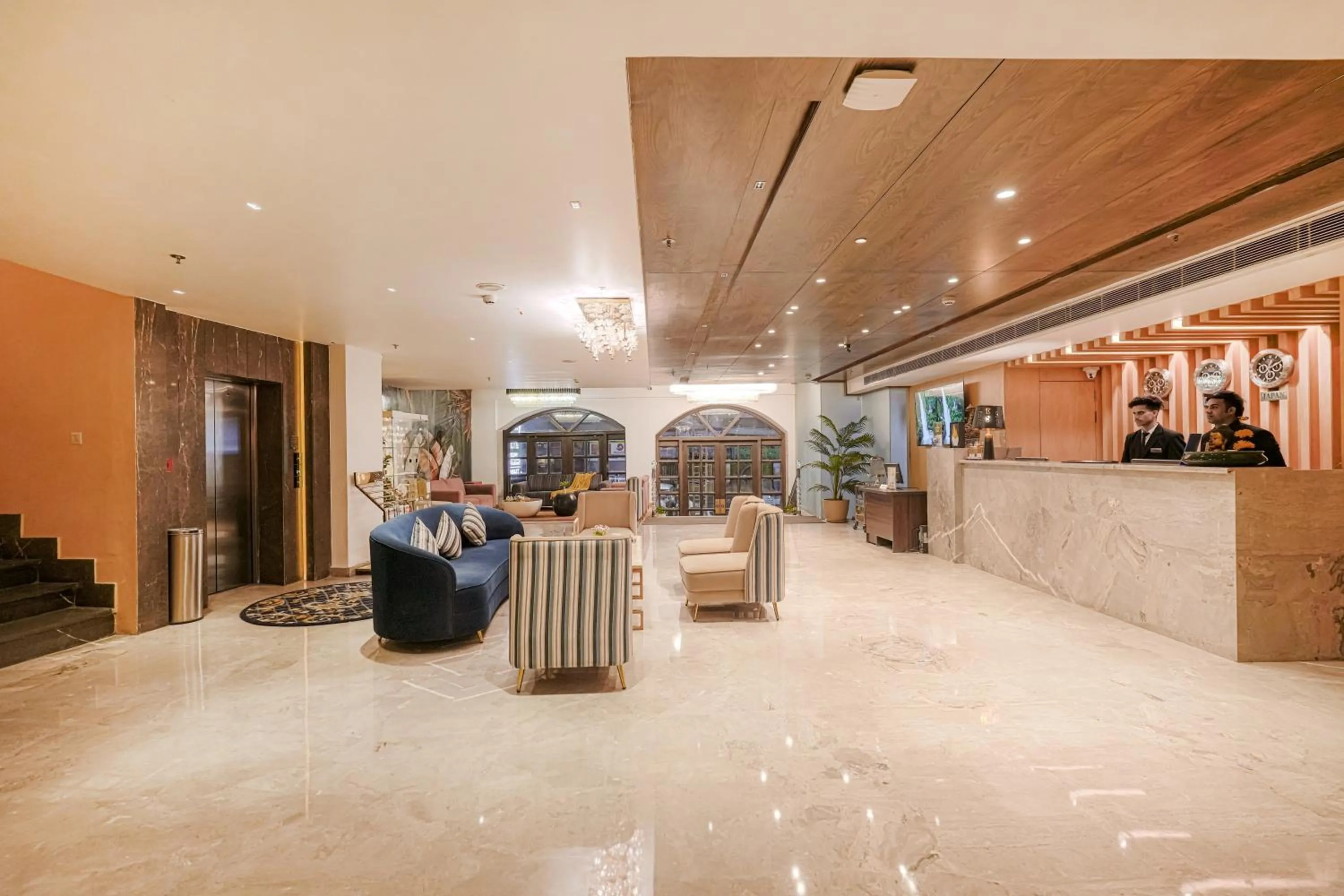 Lobby or reception in Quality Inn Elite Levelup Boutique