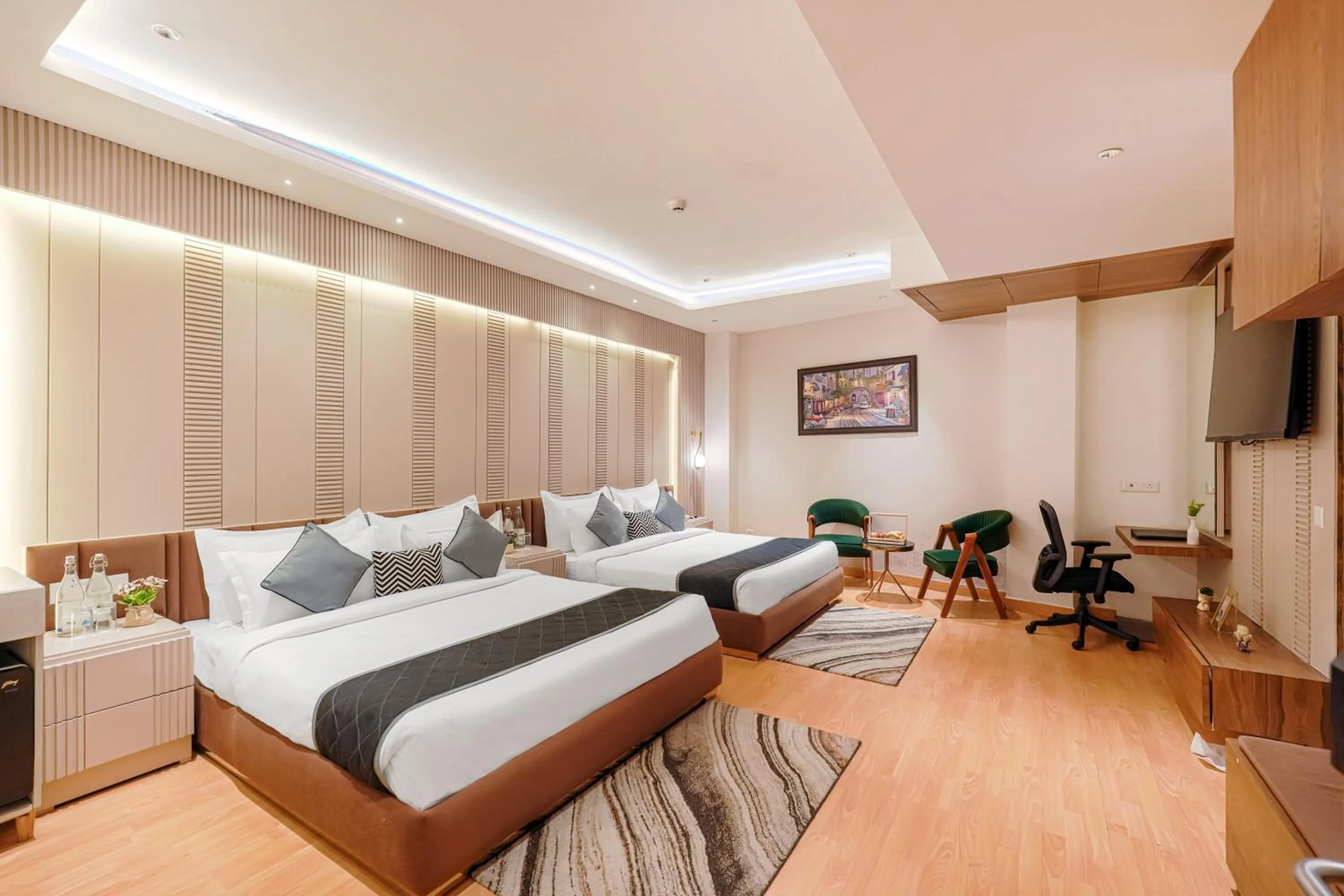 Photo of the whole room in Quality Inn Elite Levelup Boutique