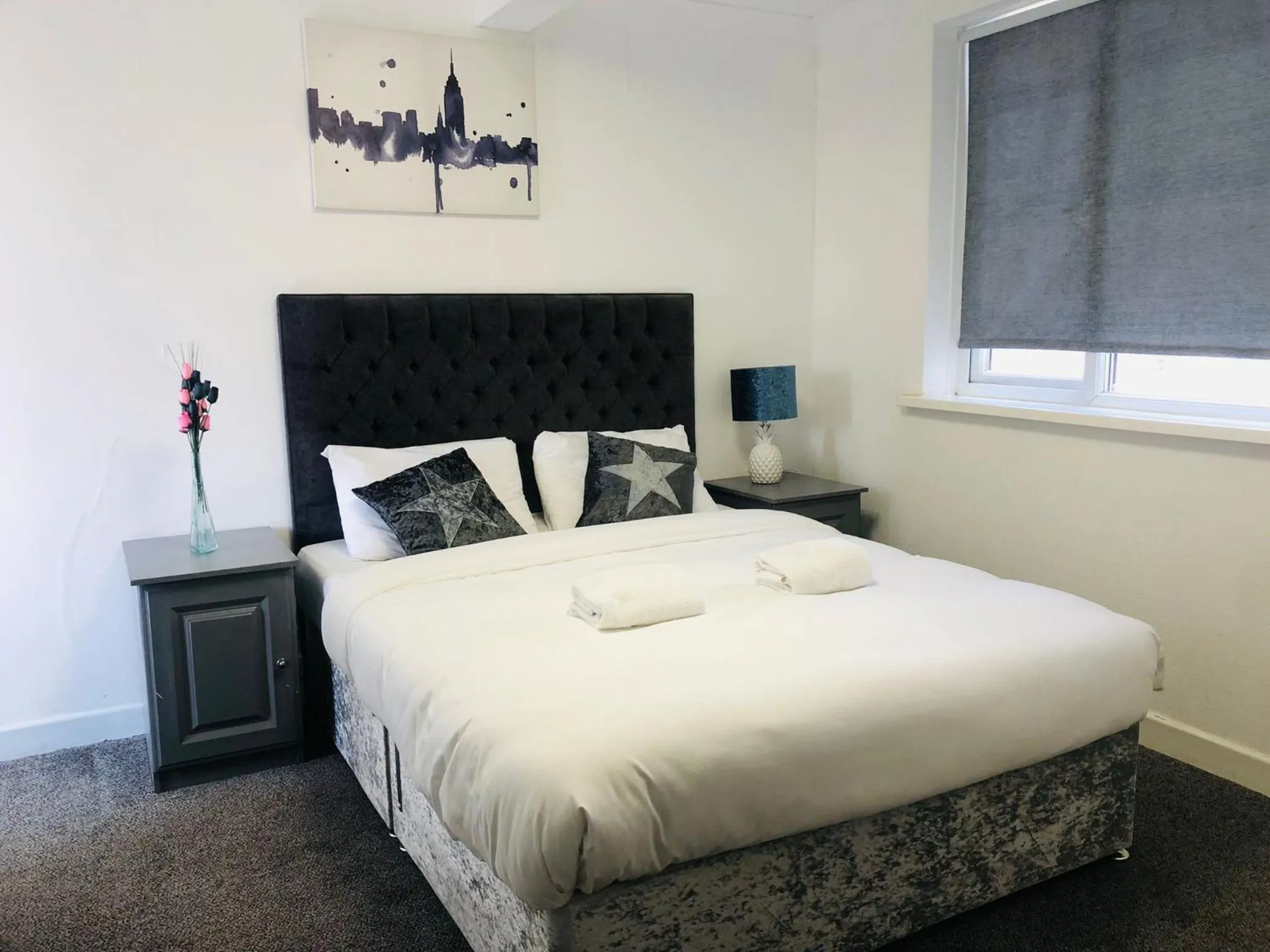 Bedroom in Star Hotel, South Leicester