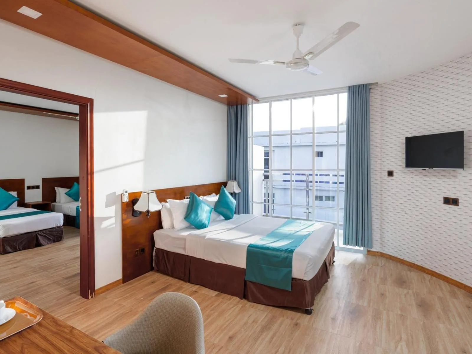 Bed in Maaniya Palace