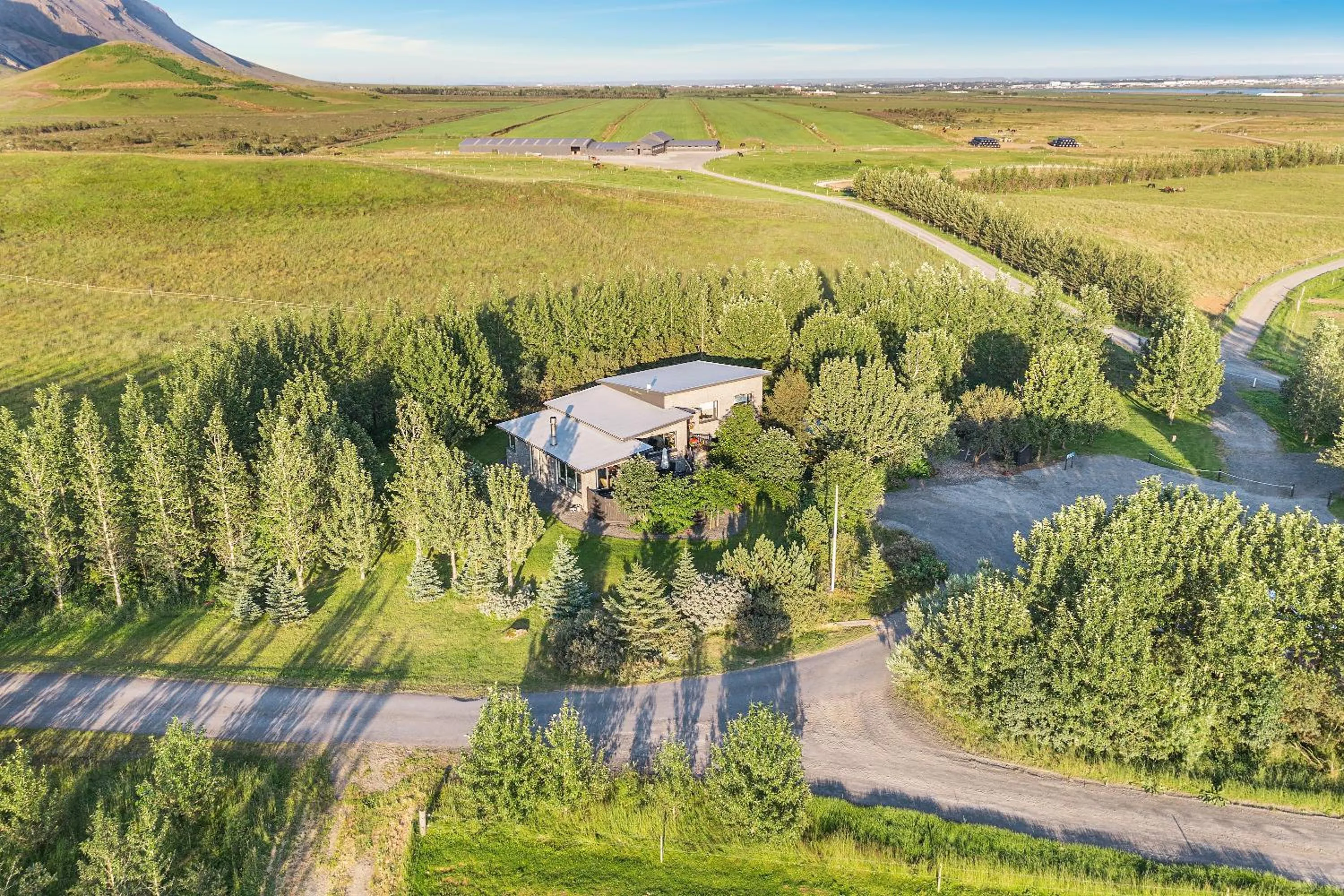 Bird's eye view in Elding Apartments