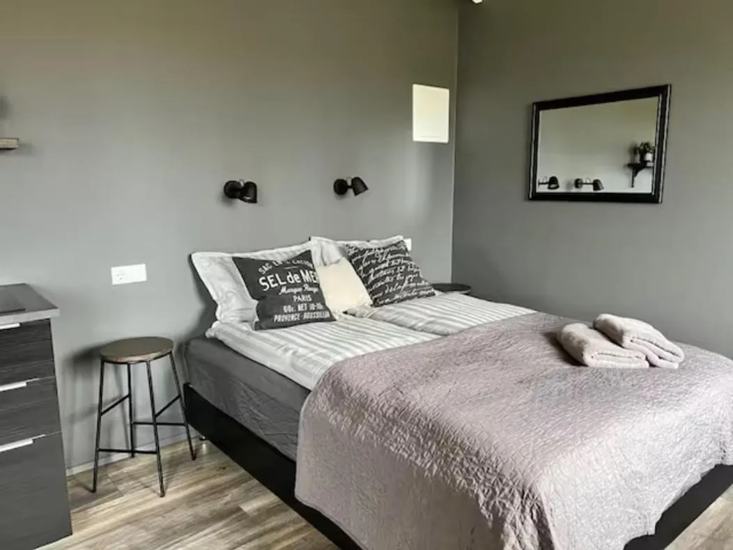 Bed in Elding Apartments