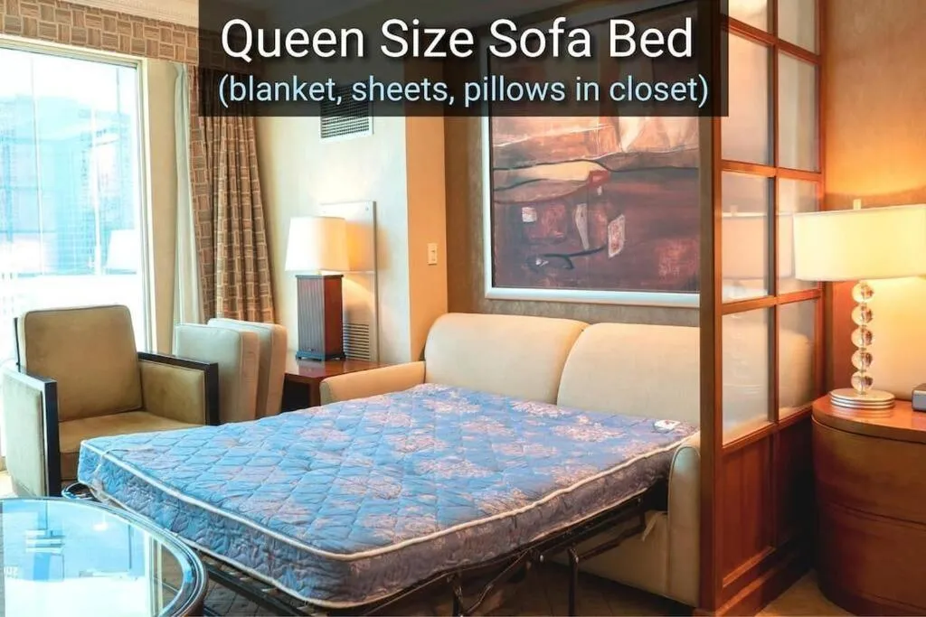 Bed in Experience Unparalleled Luxury at The Sinatra