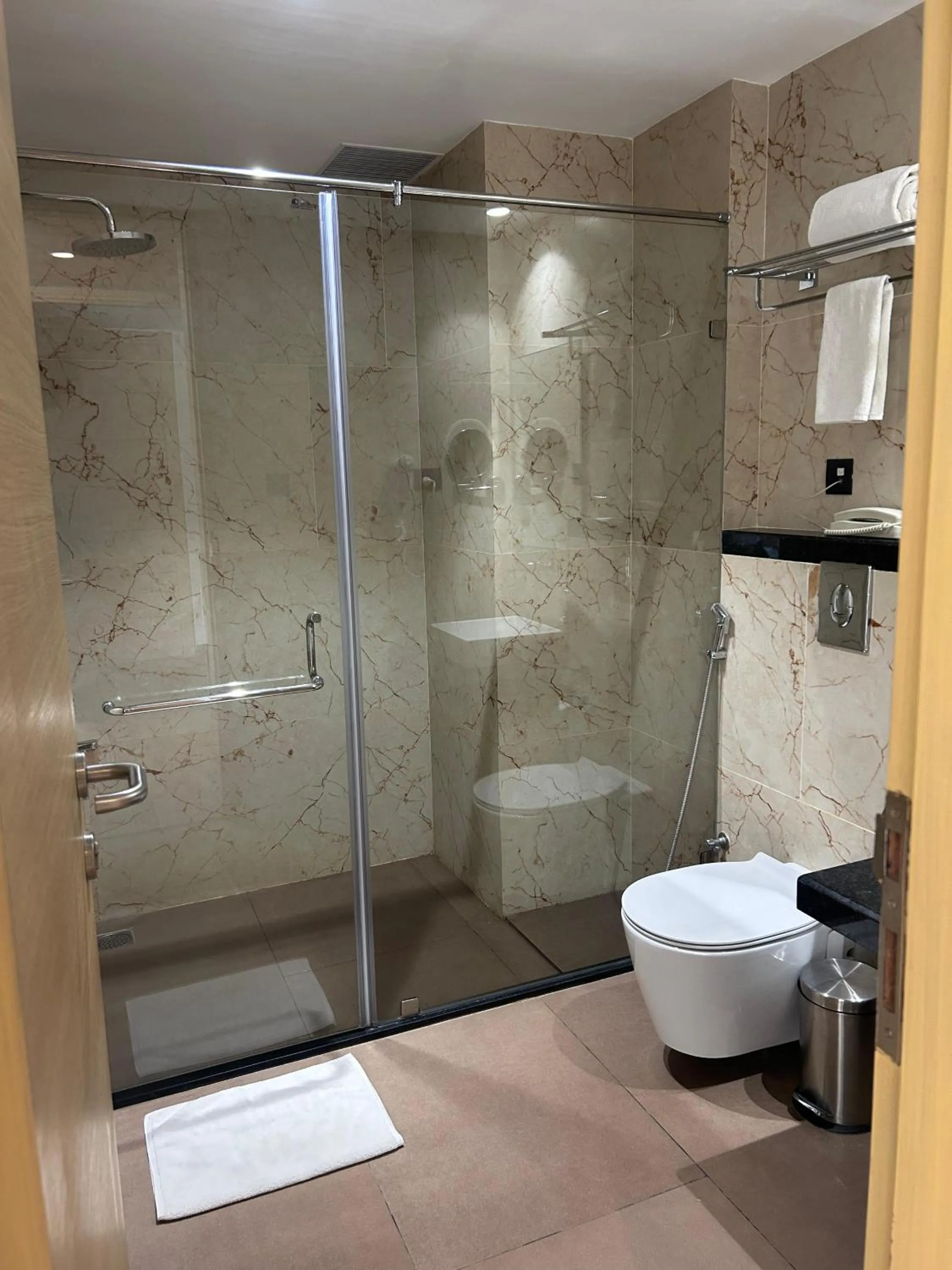 Bathroom in Sachika Hotels, Guwahati