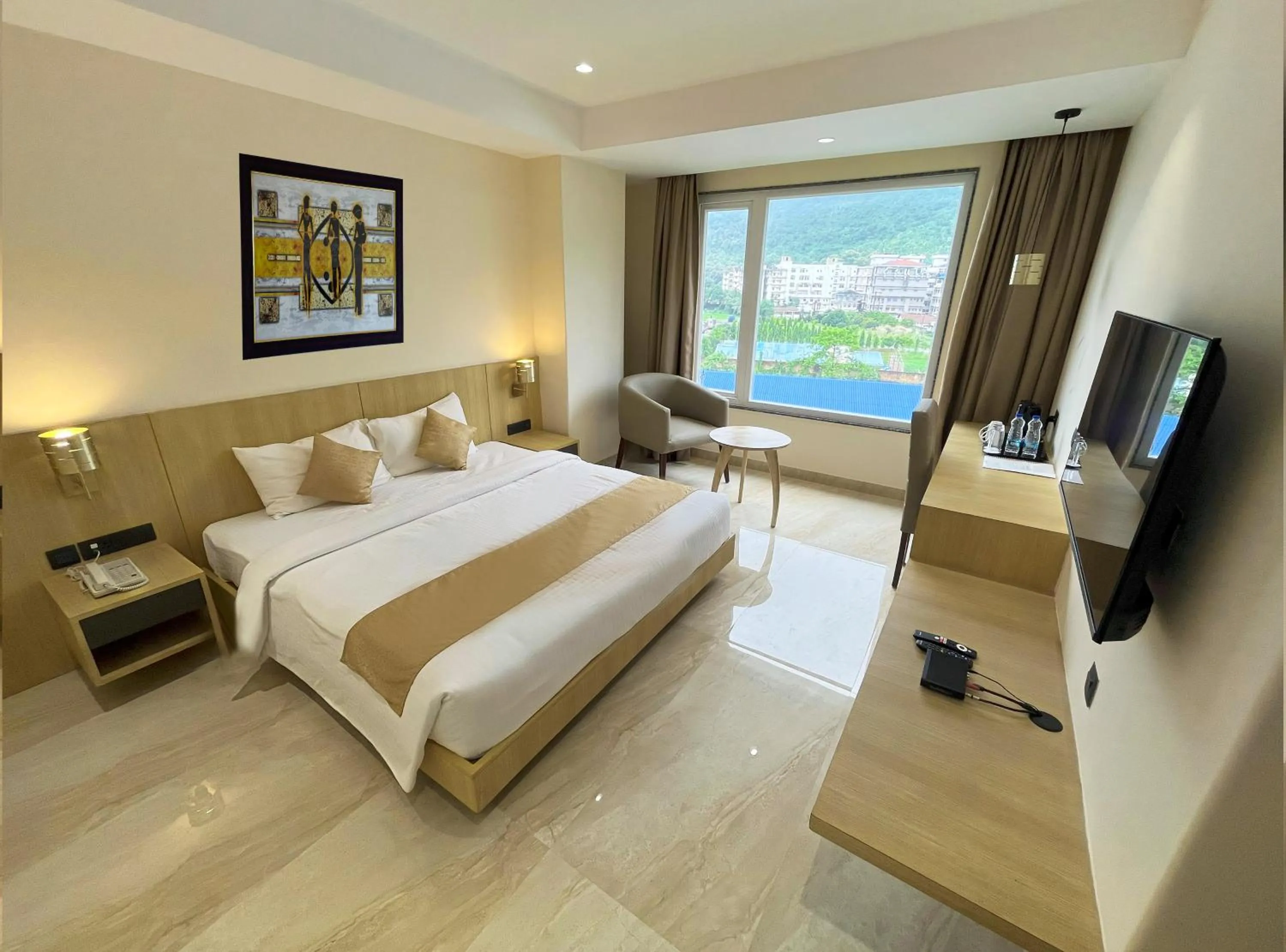 Bed in Sachika Hotels, Guwahati