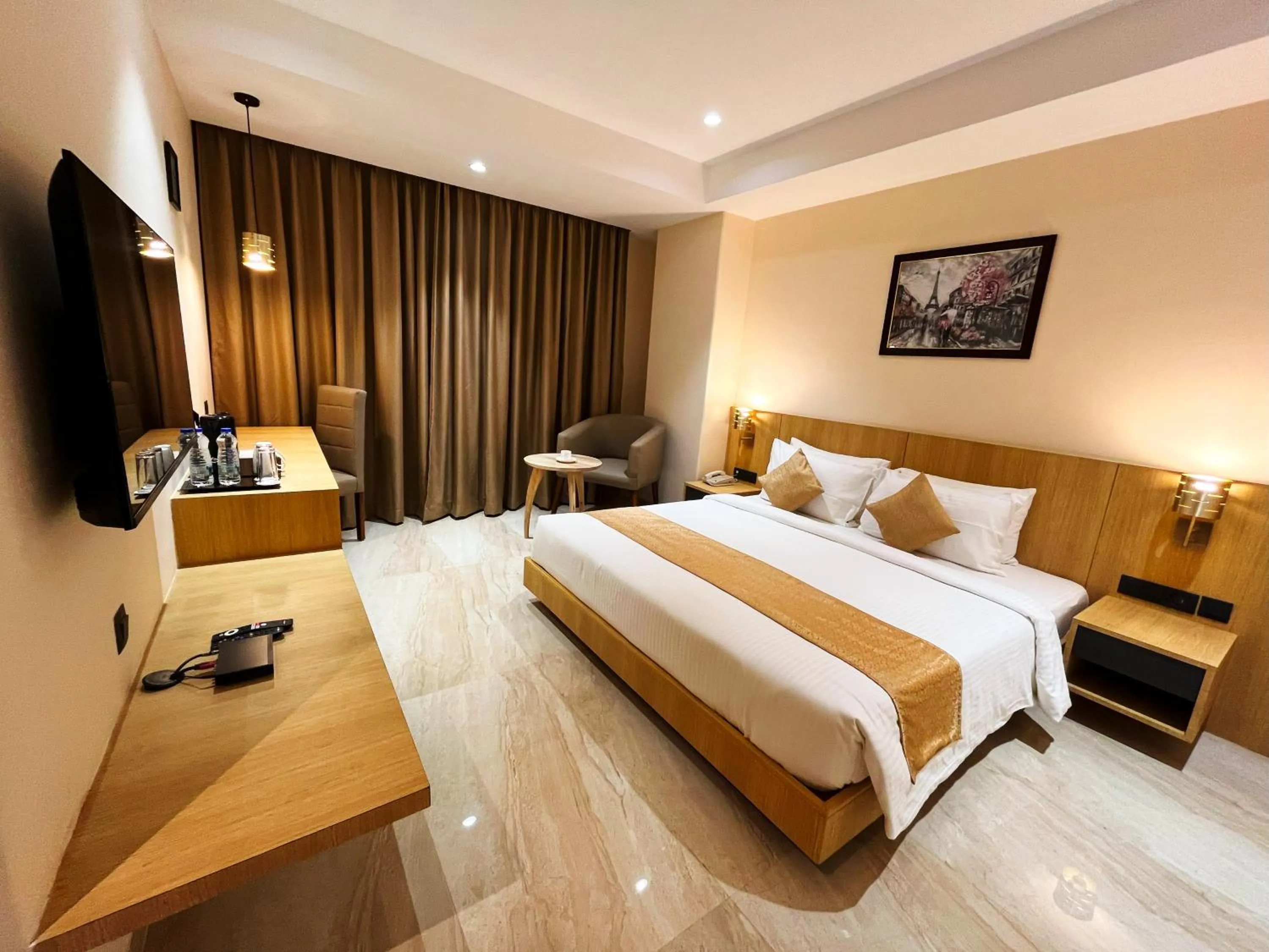 Bed in Sachika Hotels, Guwahati