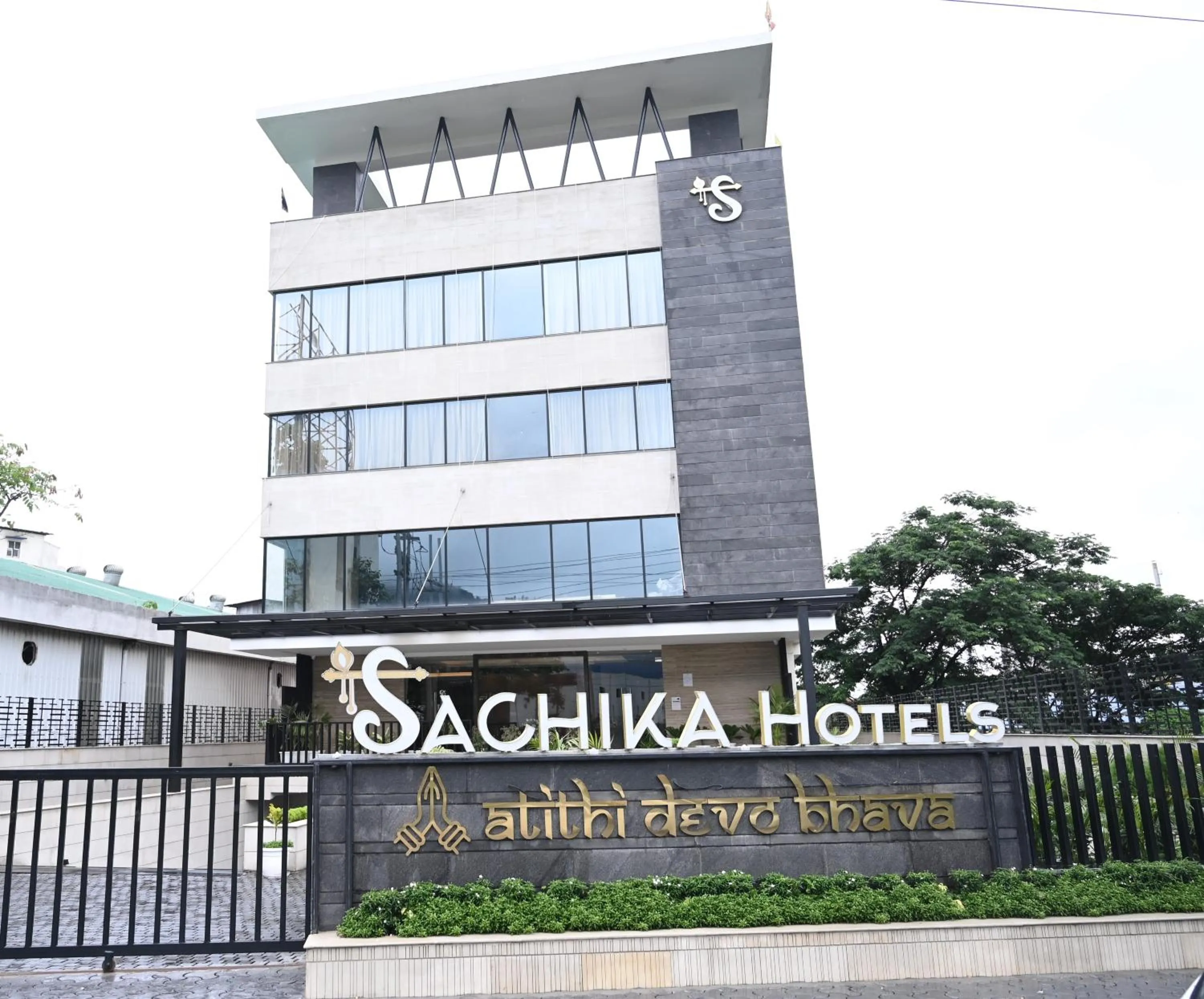 Property building in Sachika Hotels, Guwahati