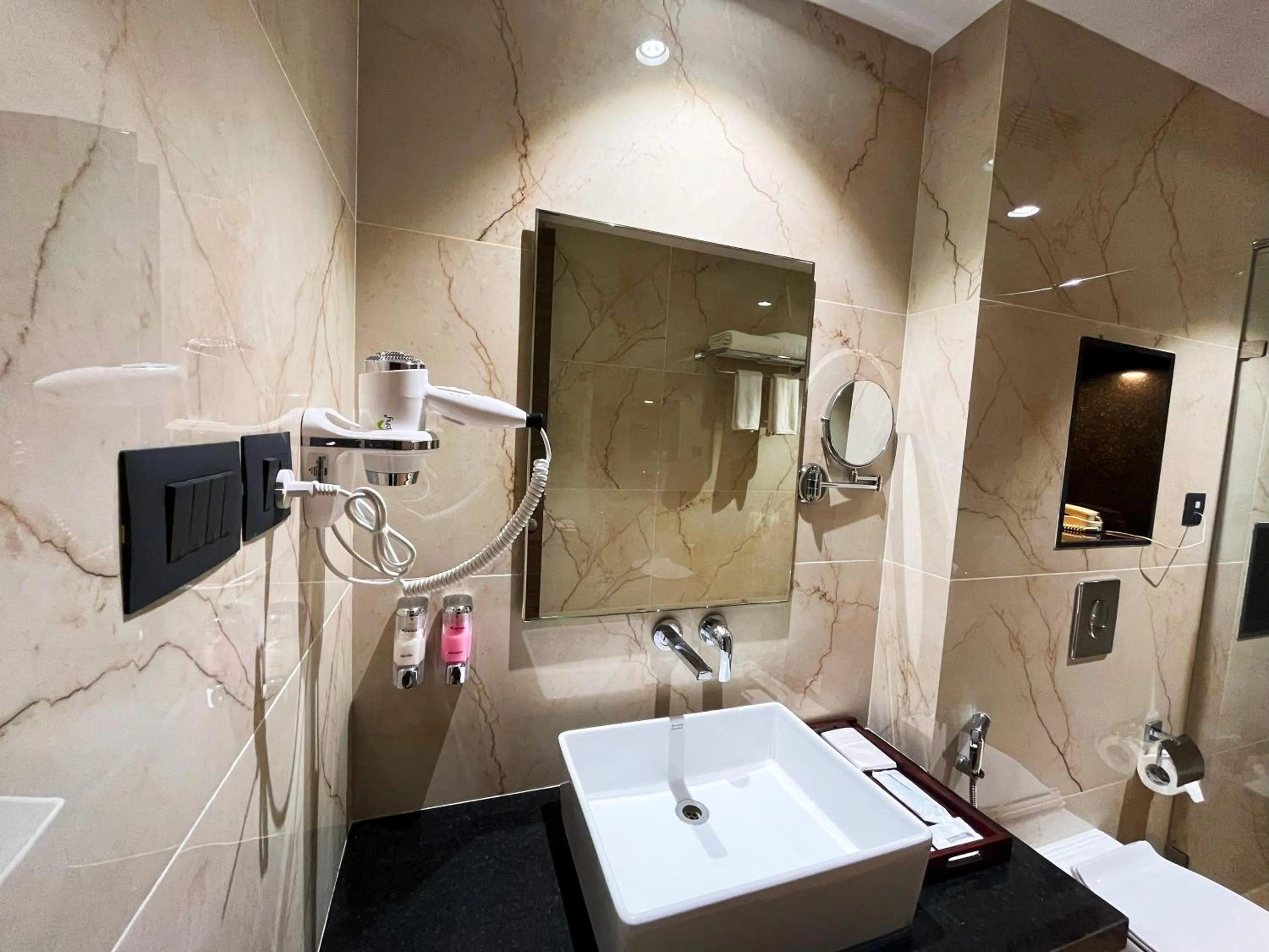 Bathroom in Sachika Hotels, Guwahati