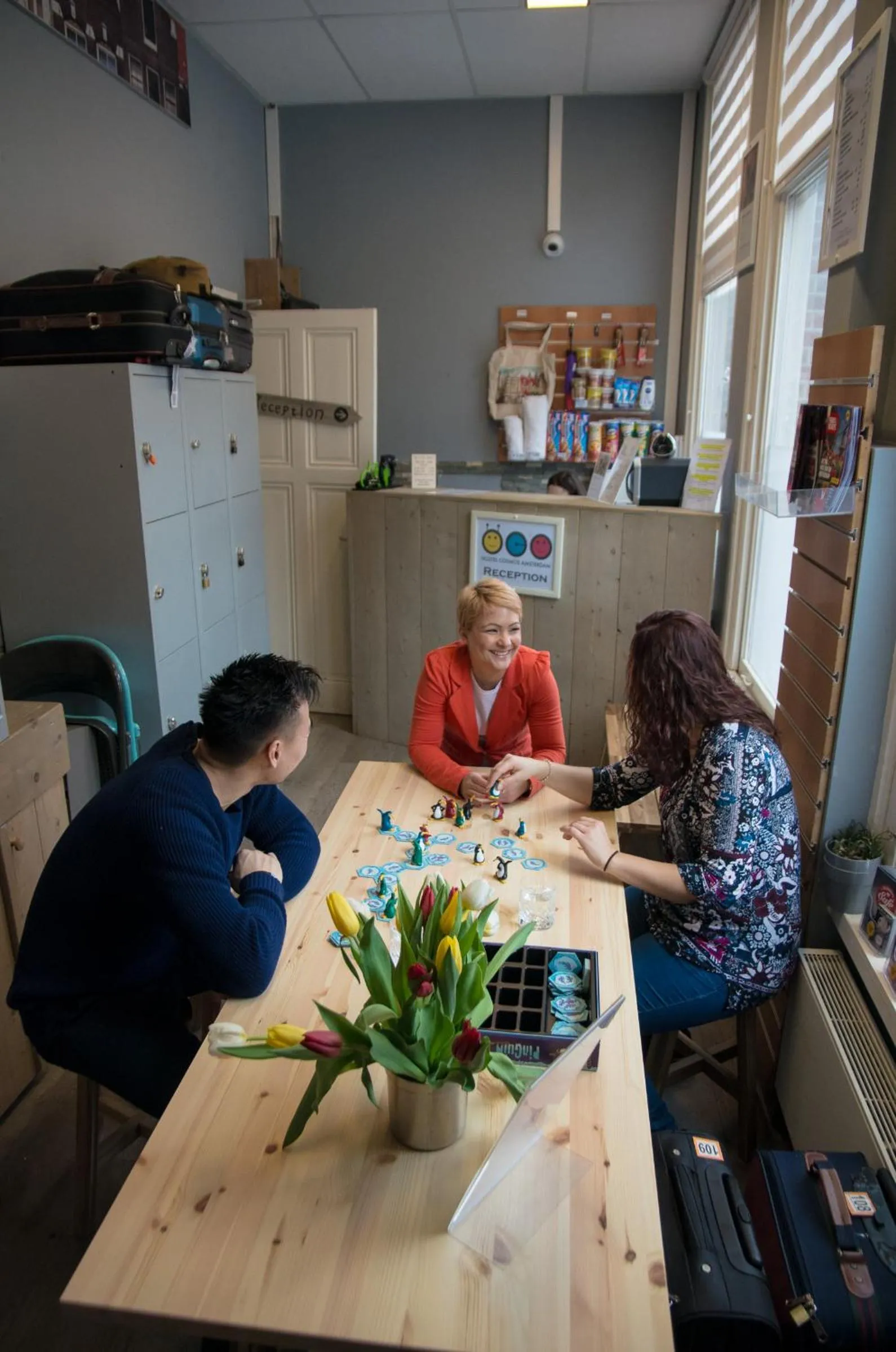 People in Hostel Cosmos Amsterdam