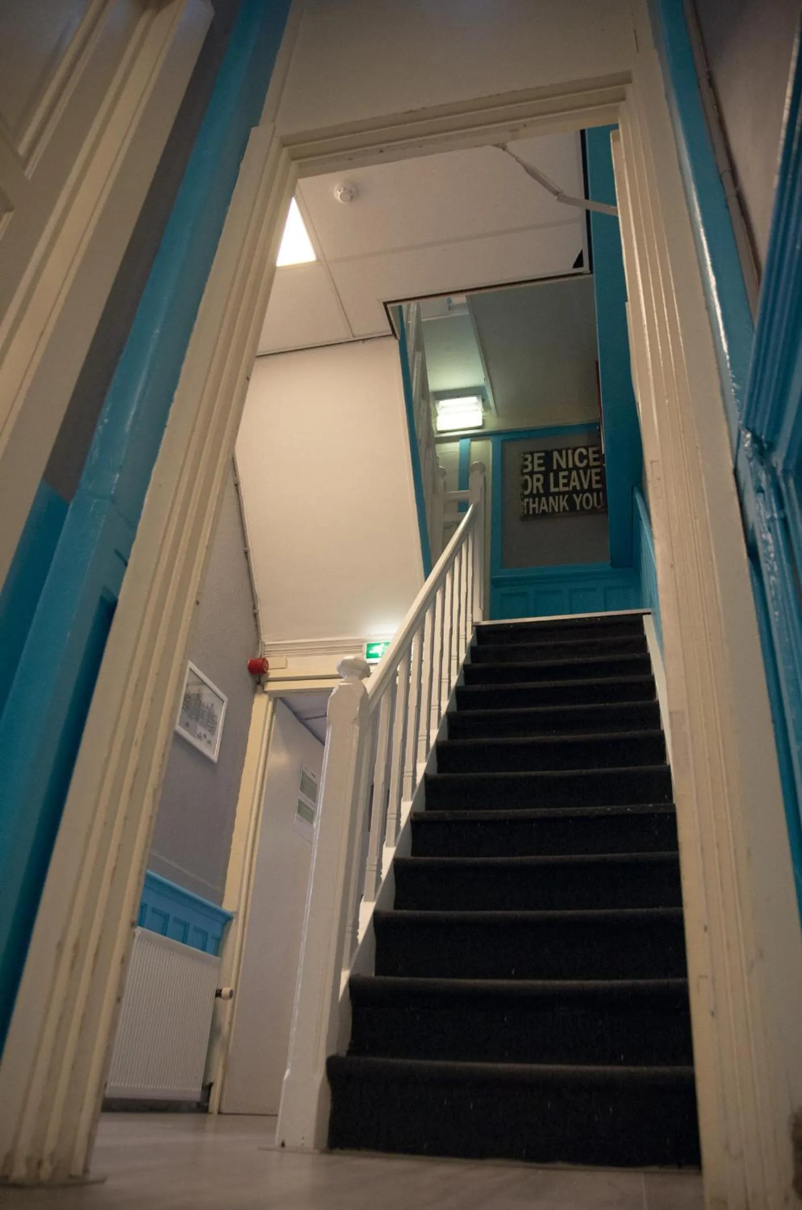 Facade/entrance in Hostel Cosmos Amsterdam