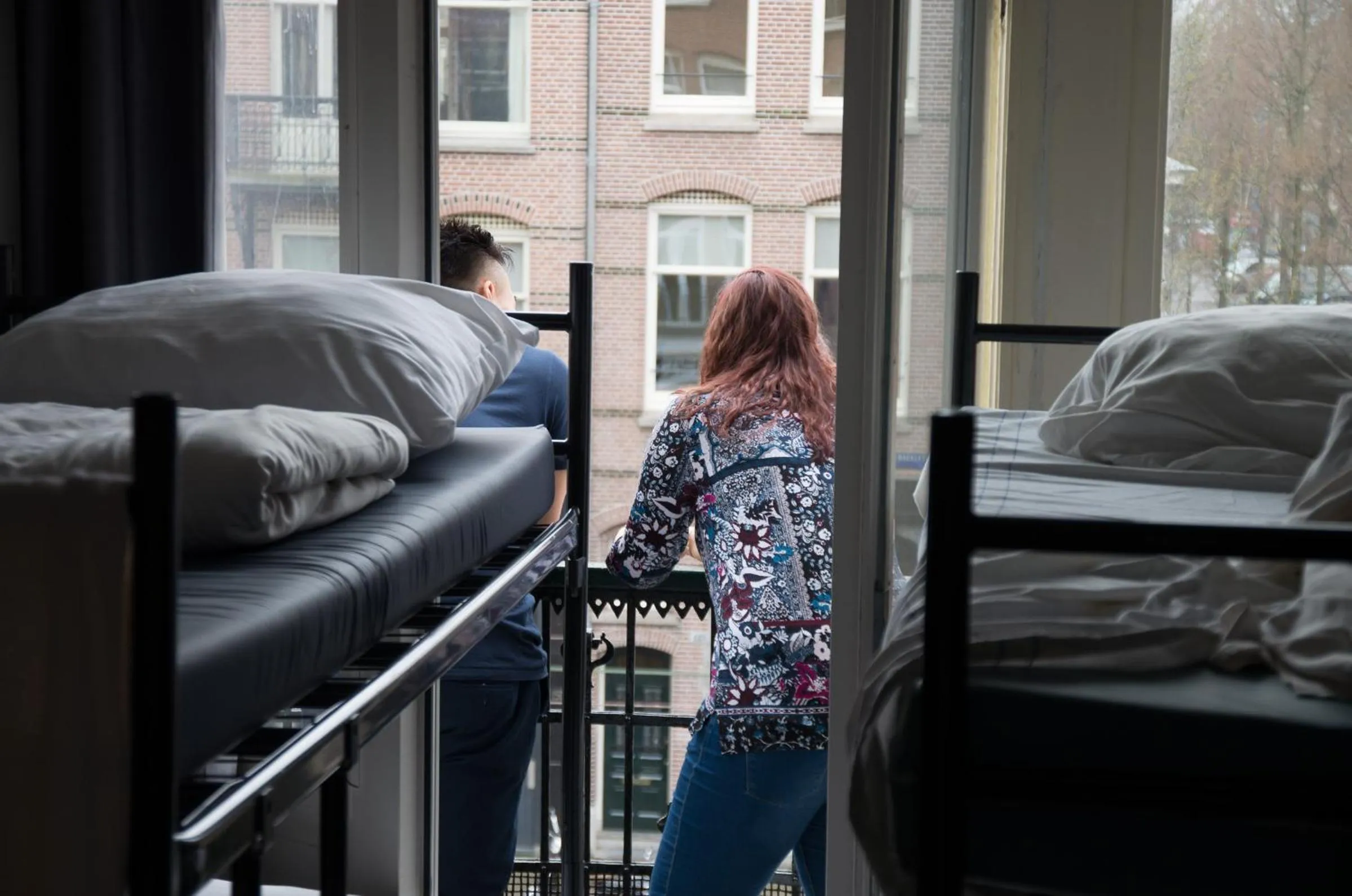 bunk bed in Hostel Cosmos Amsterdam