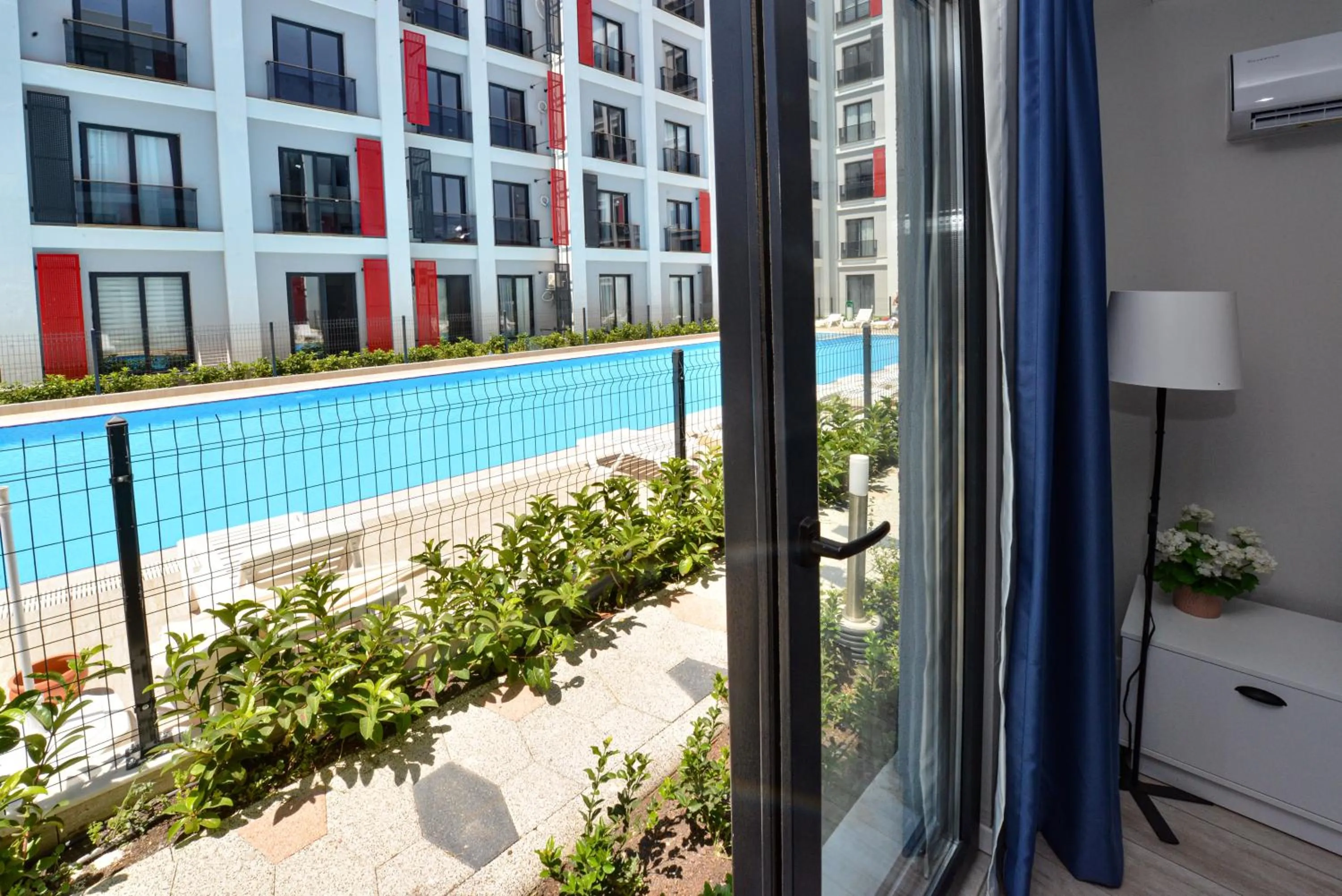 Pool view in C Suites Antalia Airport