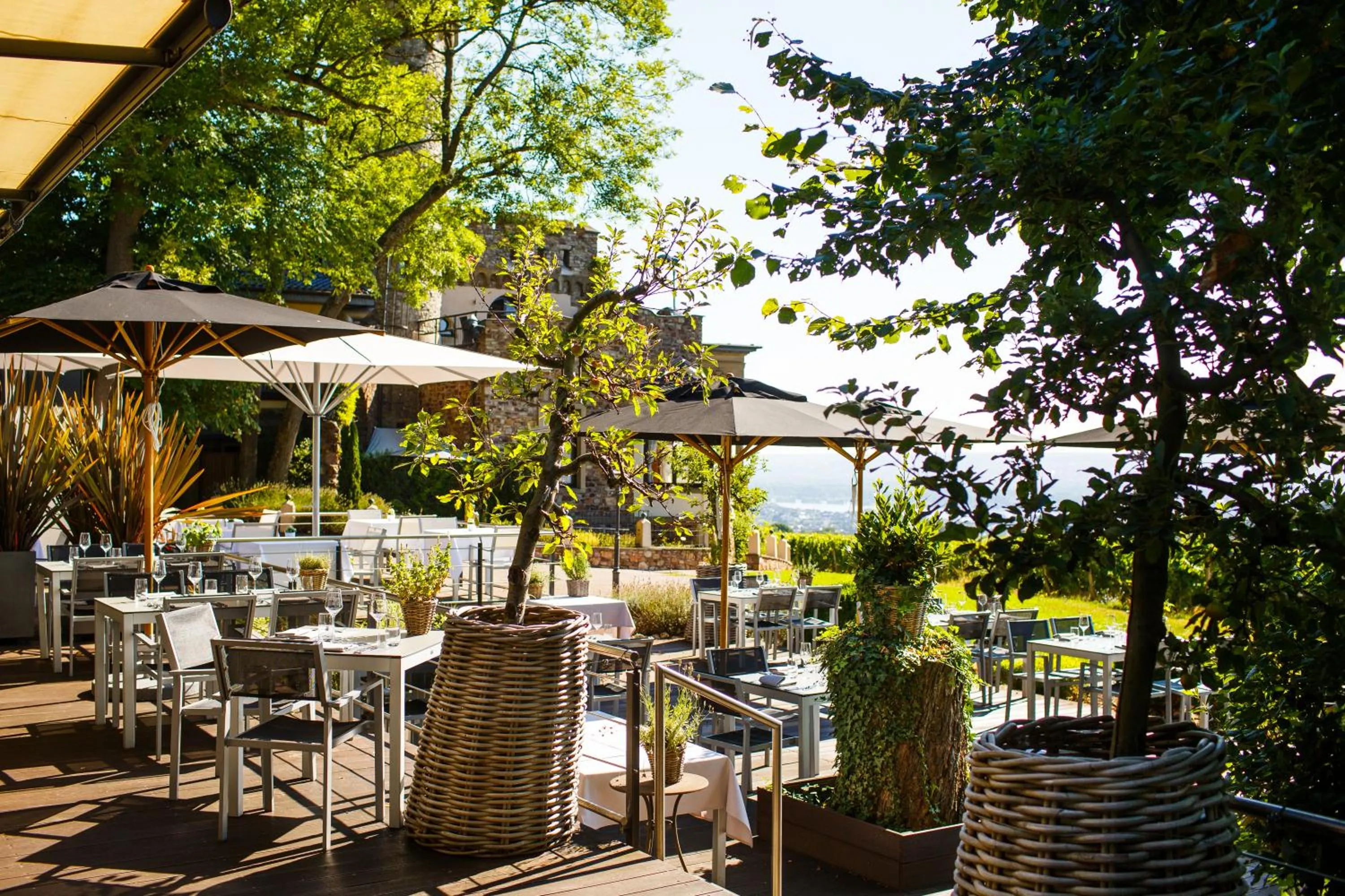 Restaurant/places to eat in Relais & Châteaux Hotel Burg Schwarzenstein