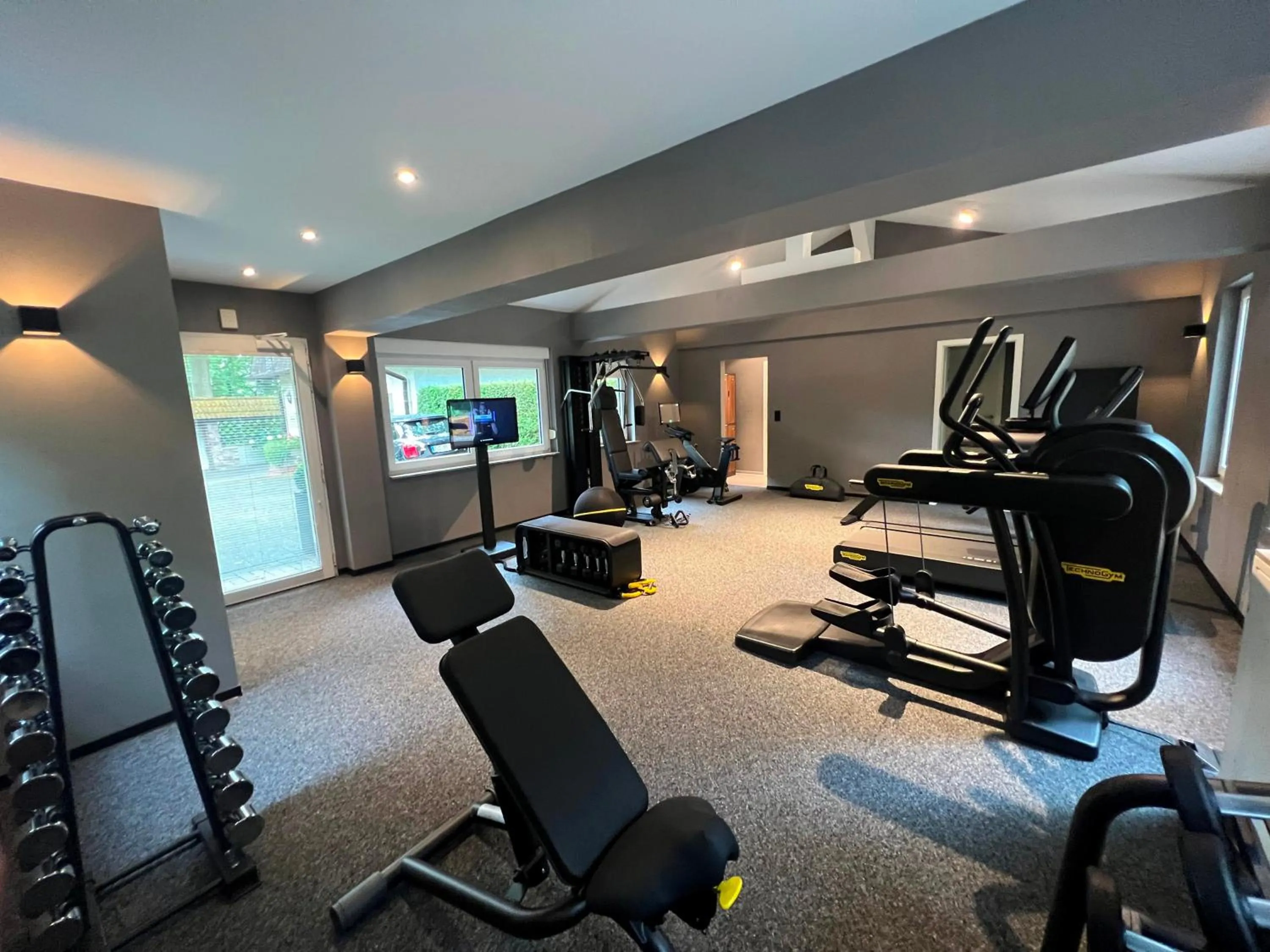 Fitness centre/facilities in Relais & Châteaux Hotel Burg Schwarzenstein