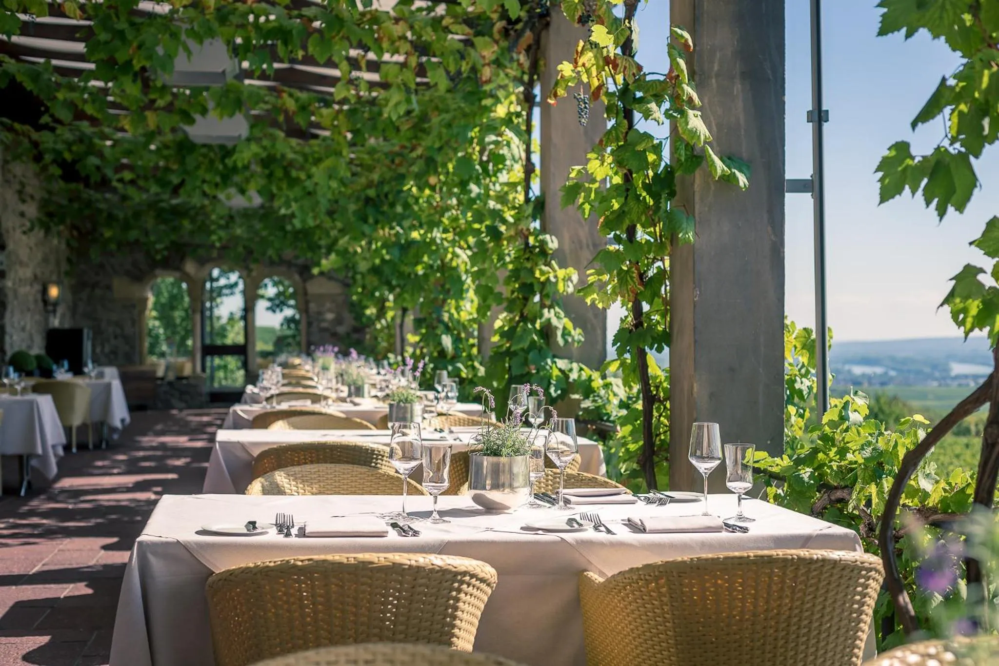 Restaurant/places to eat in Relais & Châteaux Hotel Burg Schwarzenstein