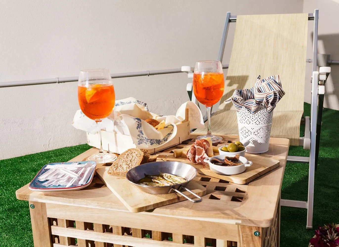 Balcony/Terrace in Hotel Paris